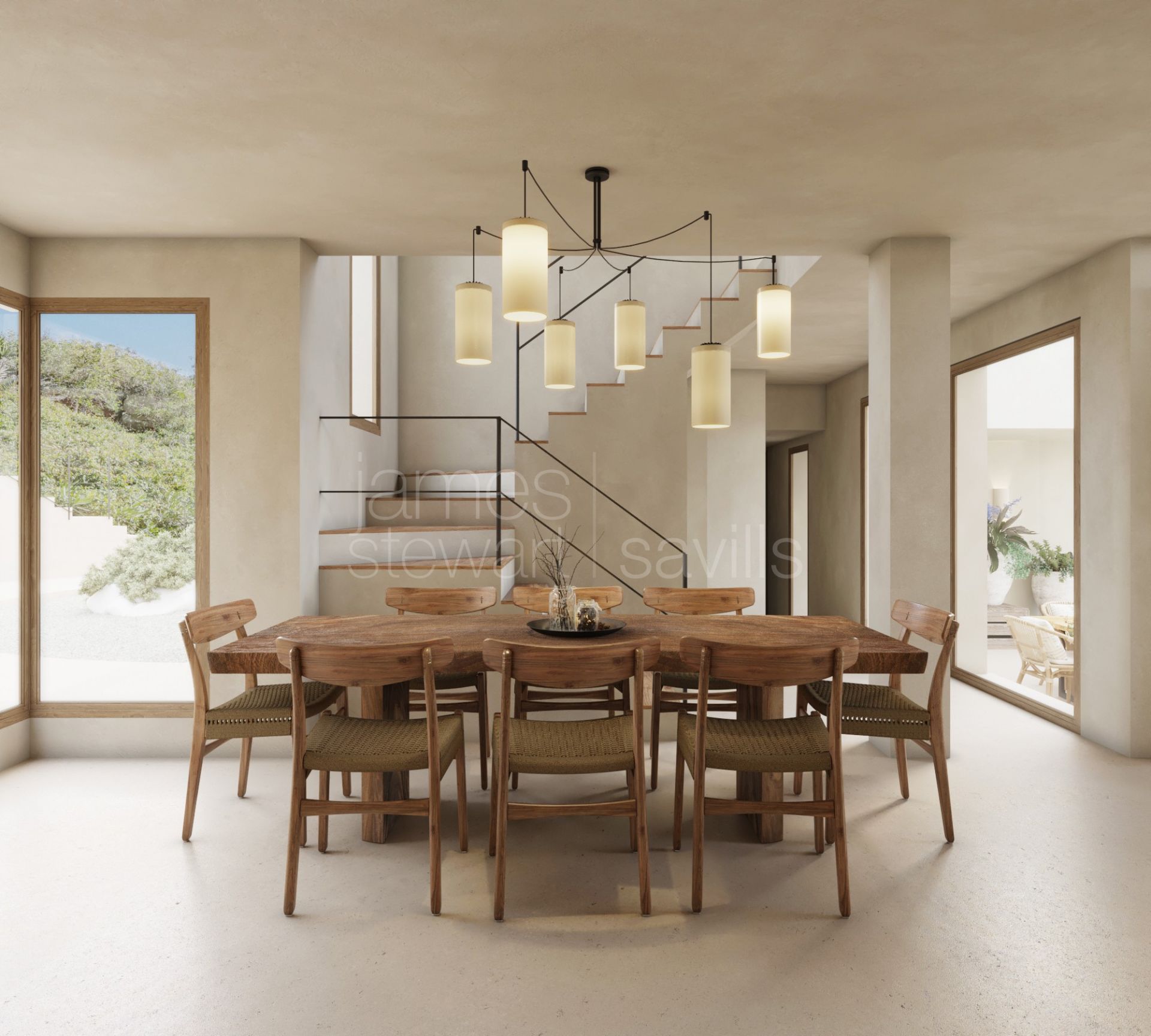 Contemporary villa with sea views in Punta Chullera, Manilva