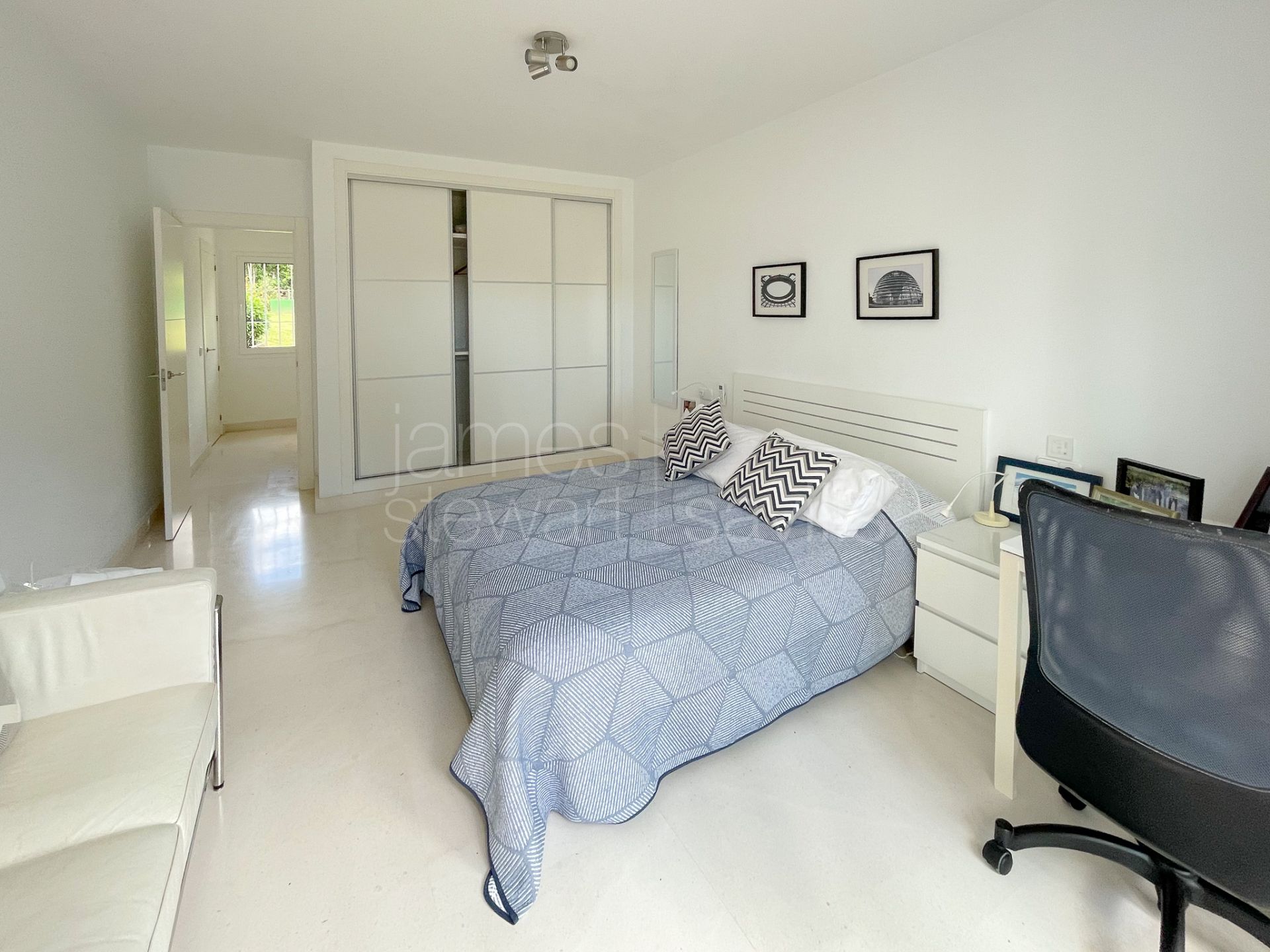 Elegant Andalusian-style villa frontline to Real Valderrama golf course, Sotogrande