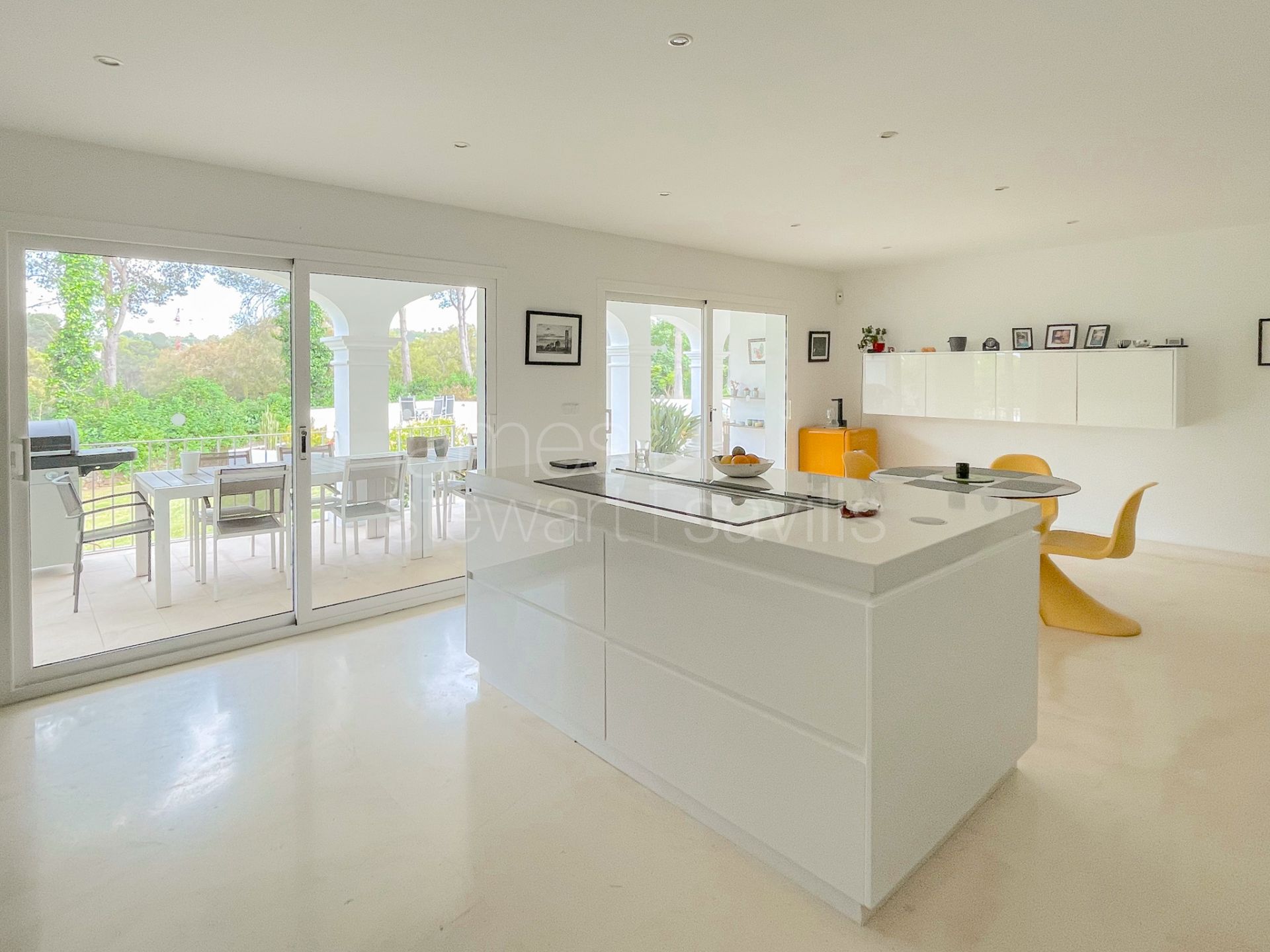 Elegant Andalusian-style villa frontline to Real Valderrama golf course, Sotogrande
