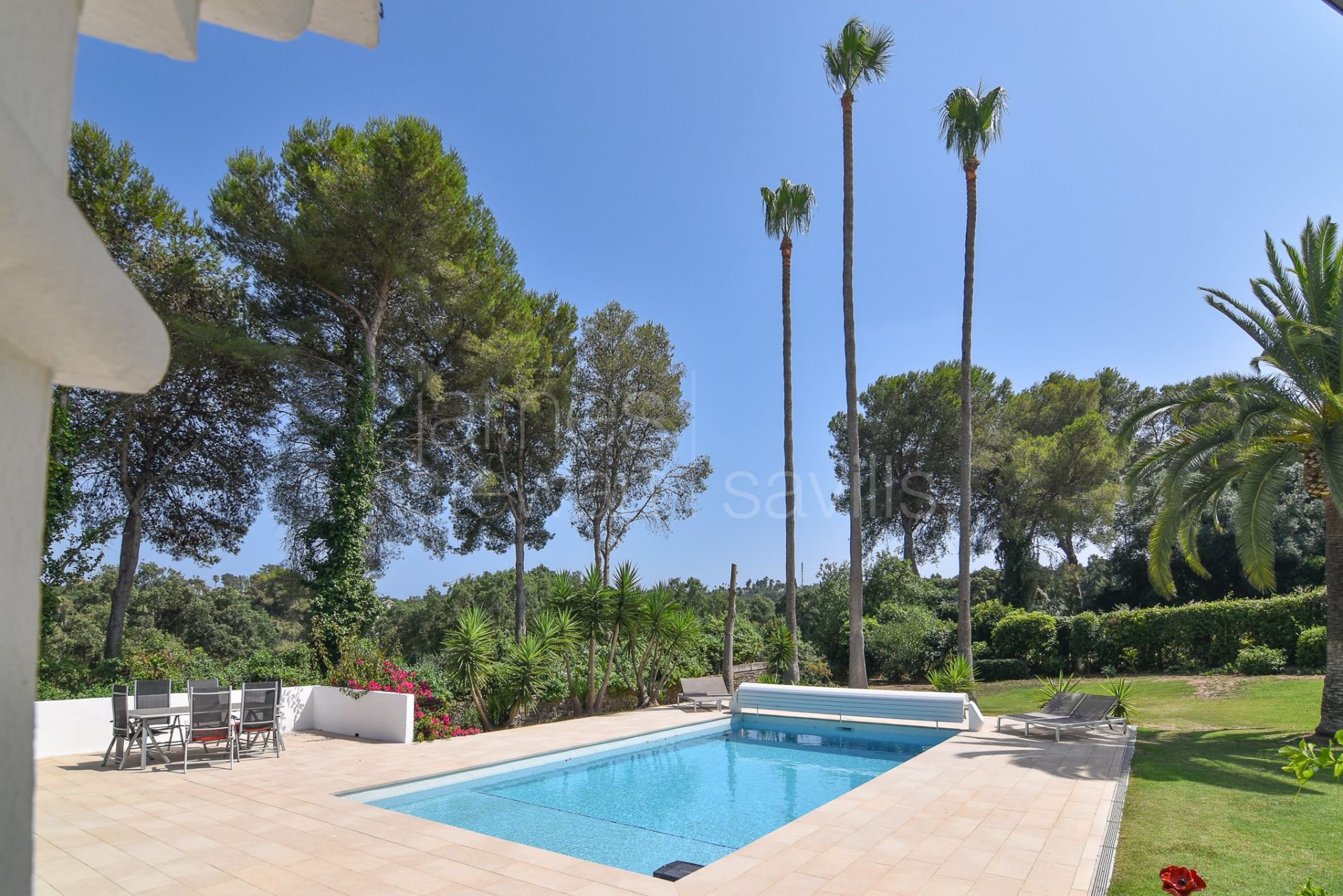 Elegant Andalusian-style villa frontline to Real Valderrama golf course, Sotogrande