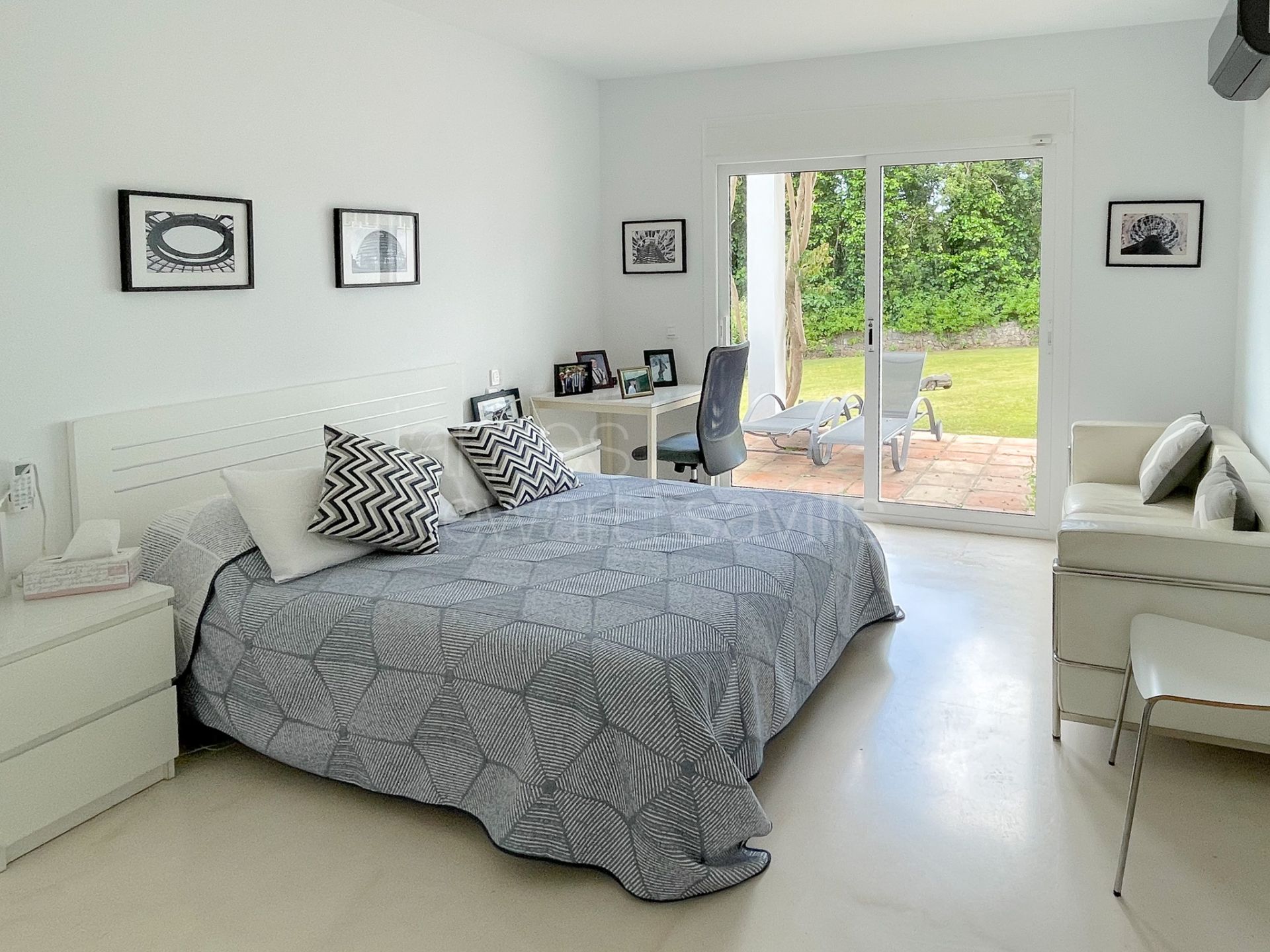 Elegant Andalusian-style villa frontline to Real Valderrama golf course, Sotogrande