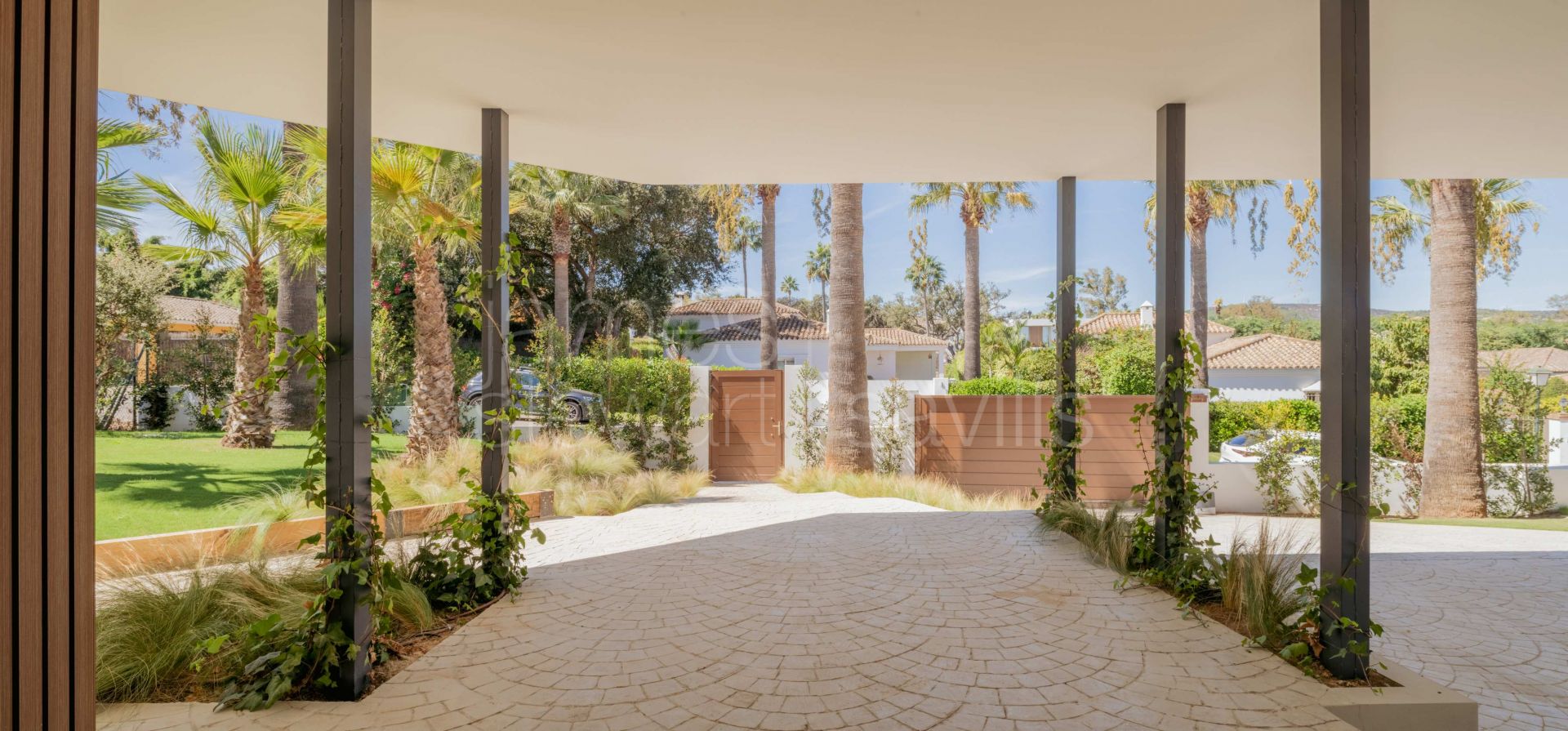 Villa contemporánea de nueva construcción en la zona B de Sotogrande Costa