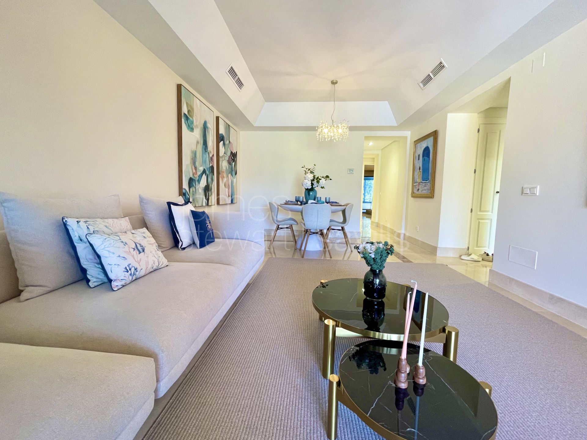 Spacious Ground Floor Marina Apartment with Canal Views and Large Terrace in Sotogrande