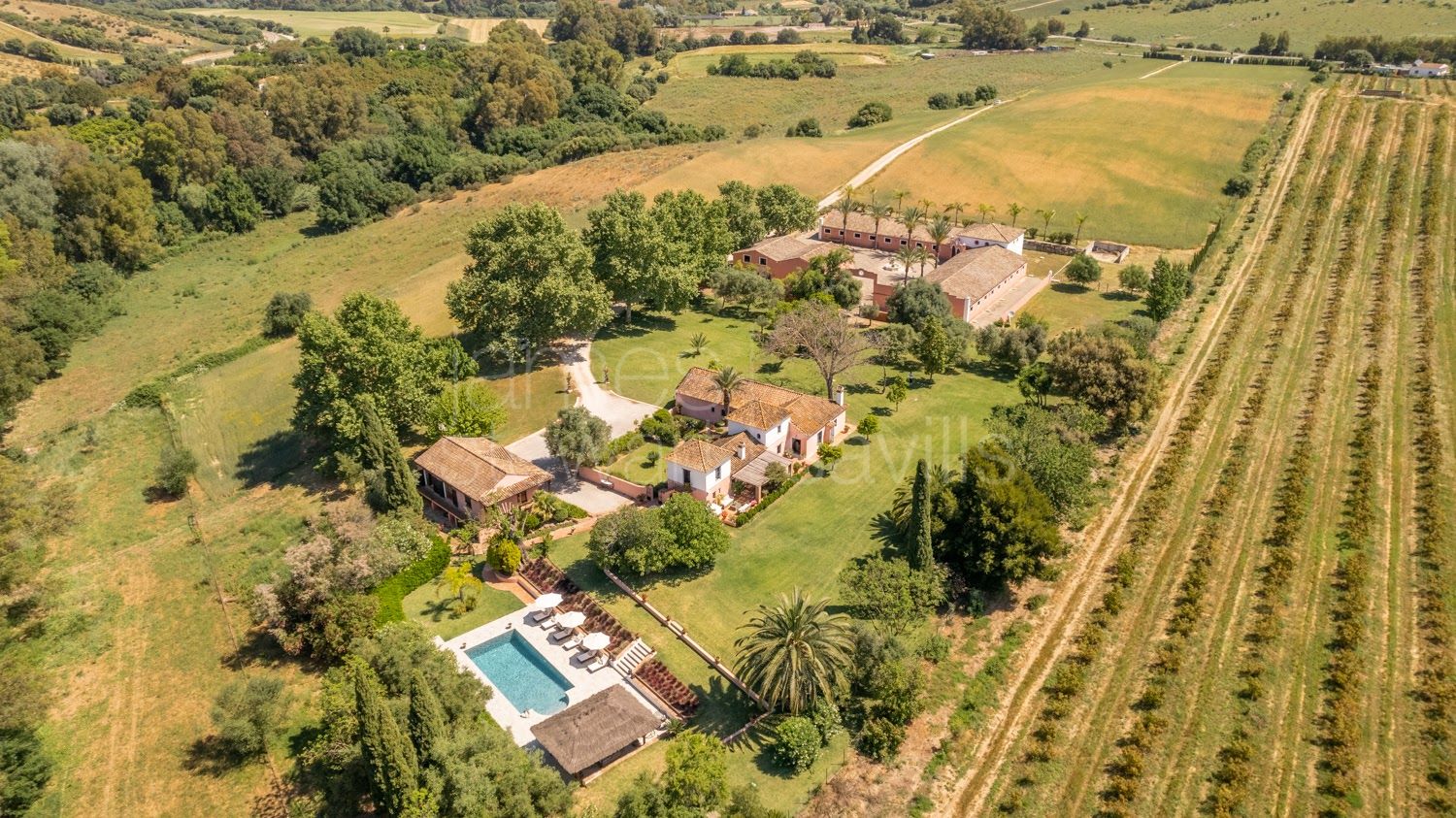 Finca Ecuestre de Alto Nivel en Jimena de la Frontera con 7 Hectáreas y Cuadras para 36 Caballos