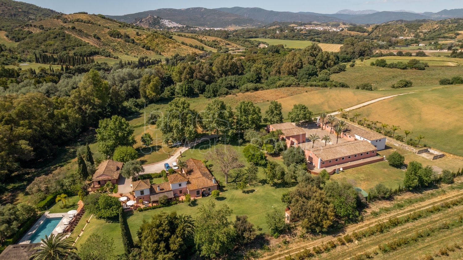 Finca Ecuestre de Alto Nivel en Jimena de la Frontera con 7 Hectáreas y Cuadras para 36 Caballos