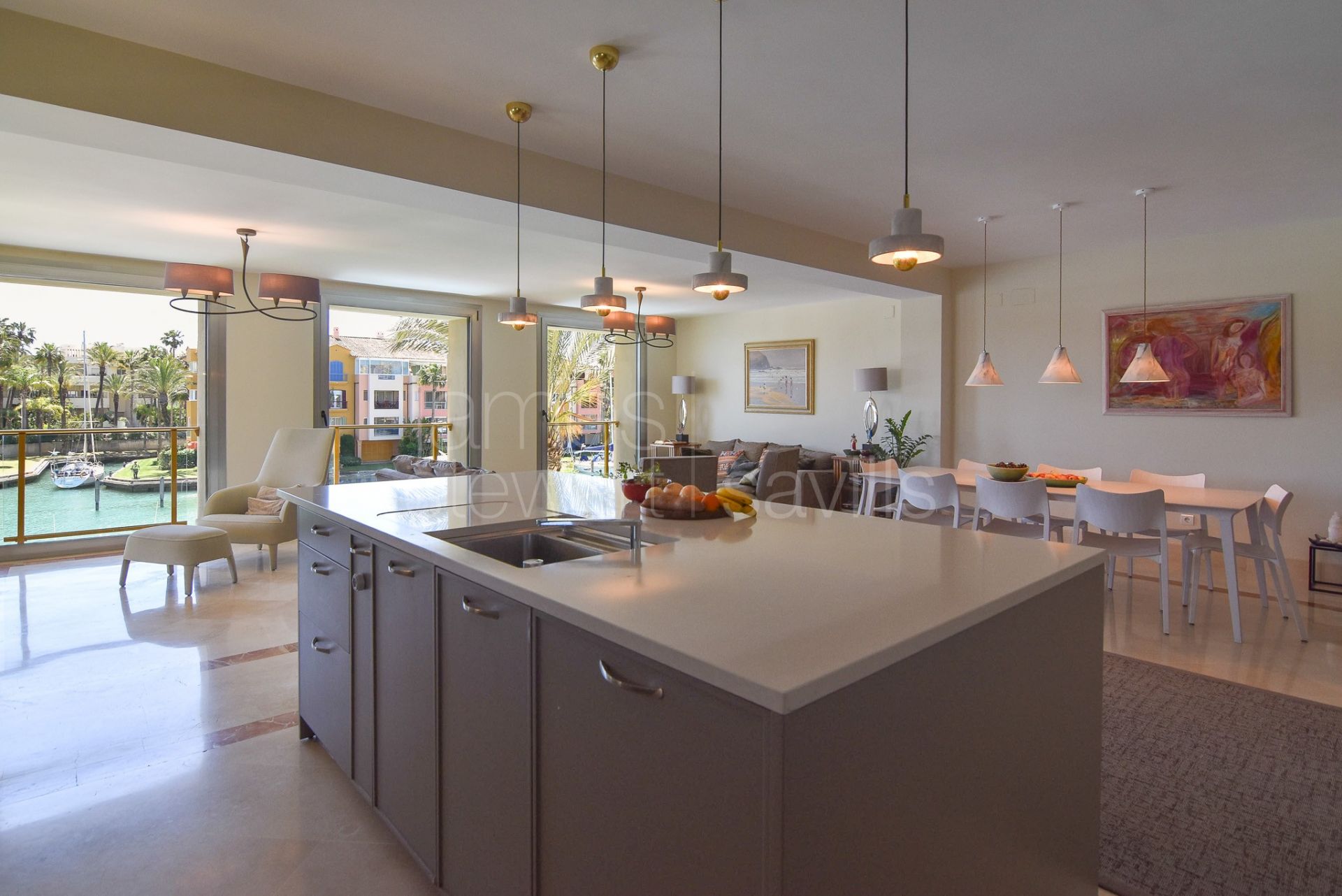 Corner Duplex Penthouse probably the best Marina views in Sotogrande