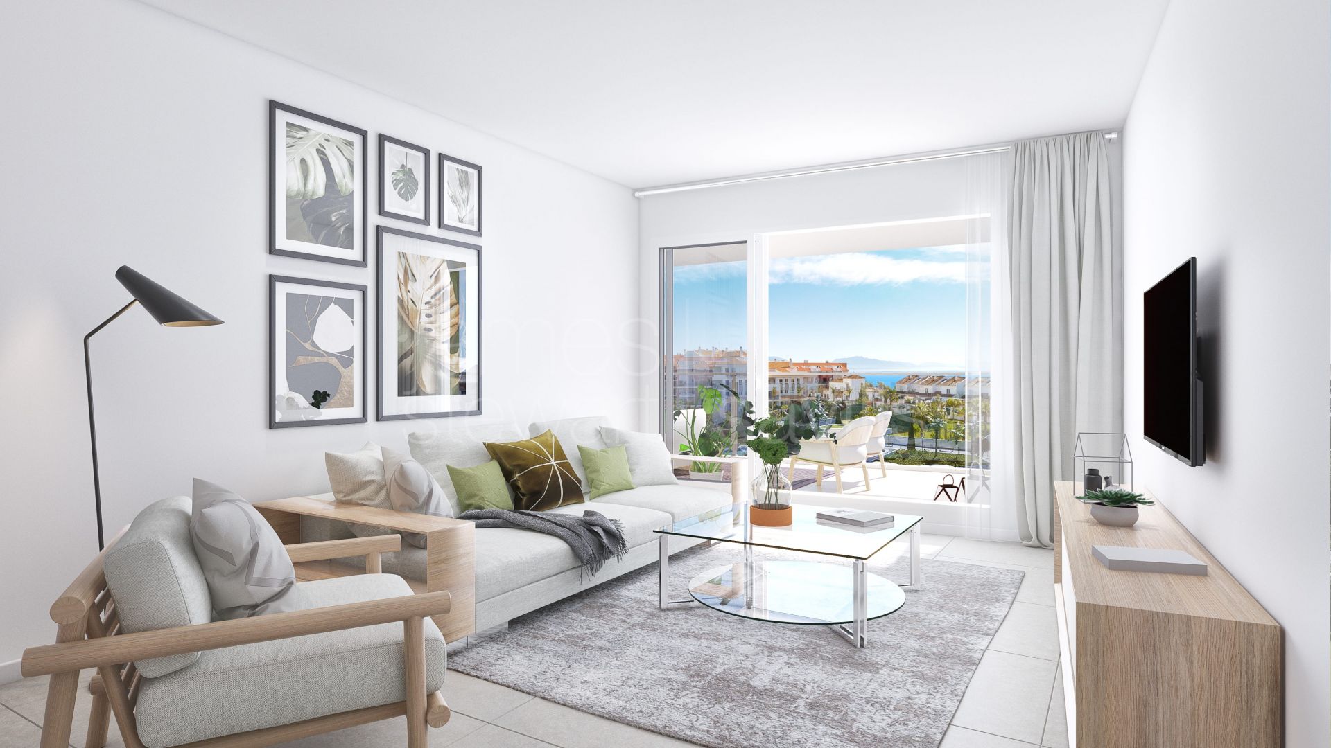 Ático con Vistas al Mar en Venta en Manilva – 3 Dormitorios, Terraza Grande y Cerca de la Playa