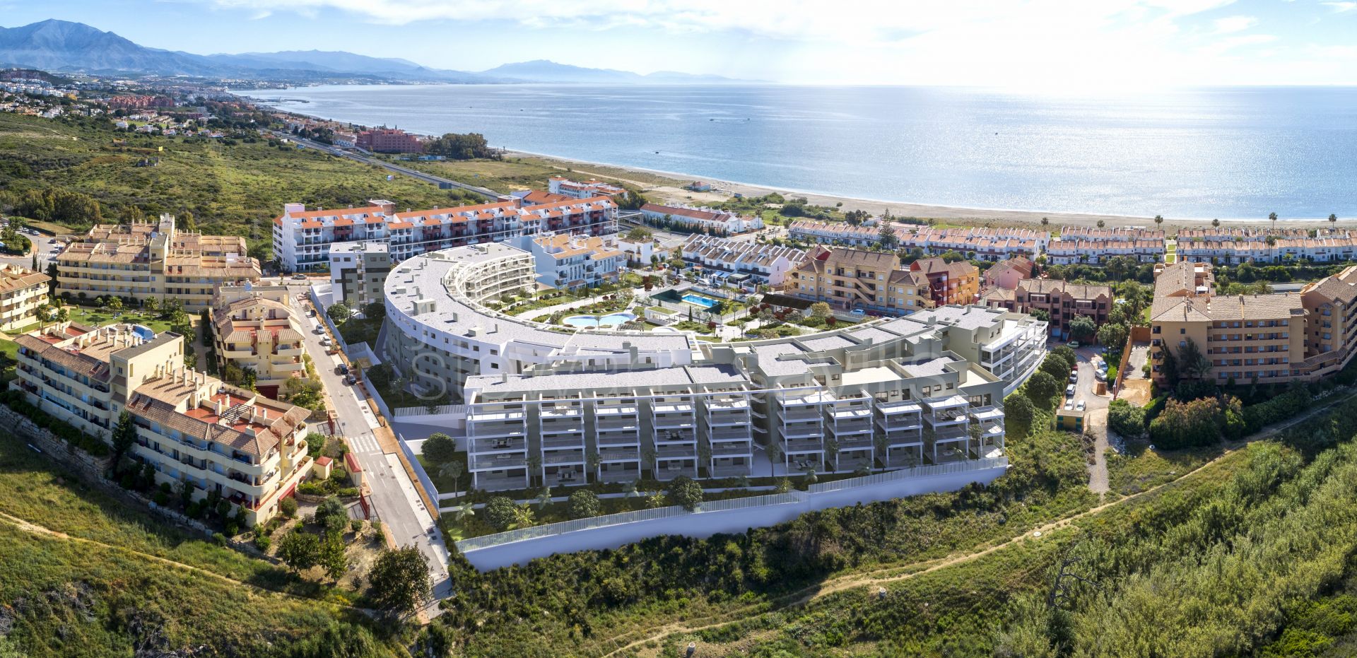 Apartamento de 2 Dormitorios en Manilva a un Paso del Mar – Planta Baja con Terraza Amplia