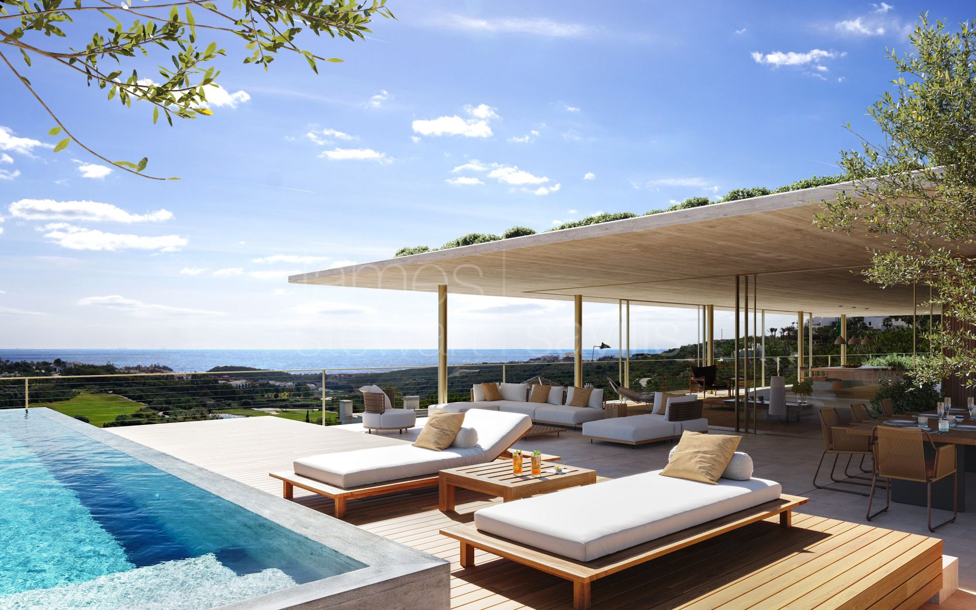 Residencias de obra nueva con vistas al Mediterráneo - St. Regis Residences, Finca Cortesin, Casares