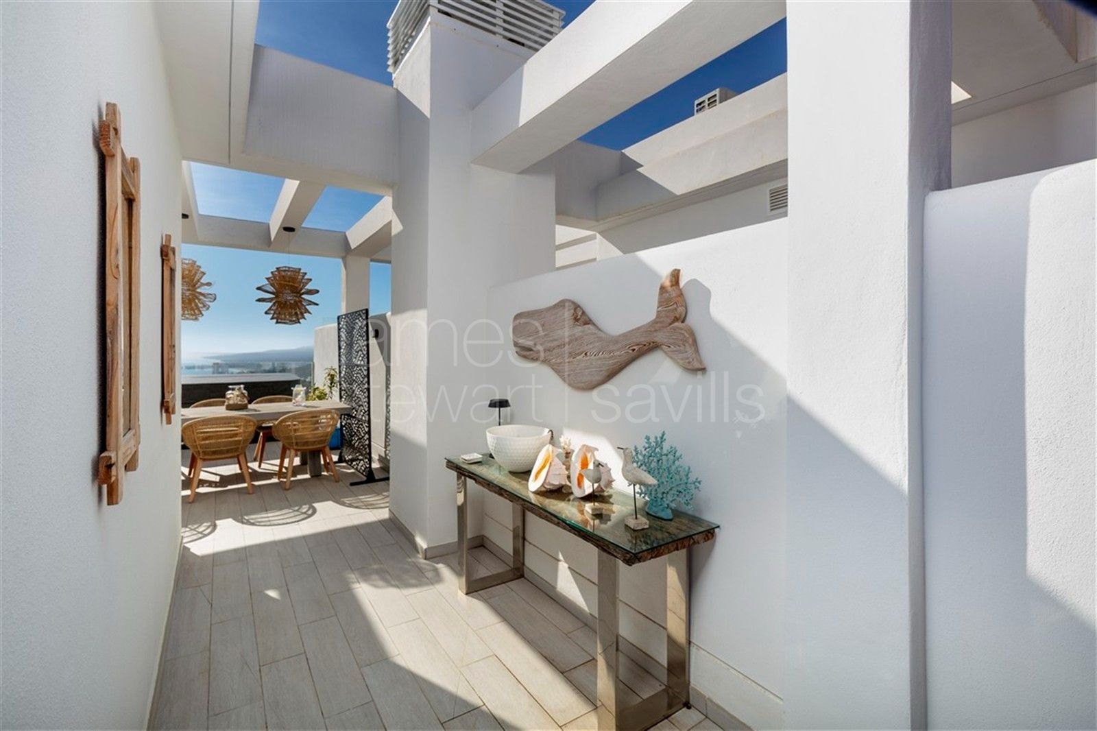 Adosado moderno con vistas panorámicas al Mediterráneo, Gibraltar y la costa africana