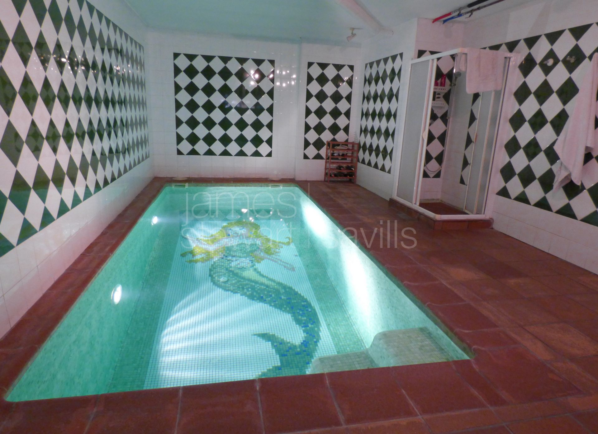 Villa de muy buena calidad con piscina interior