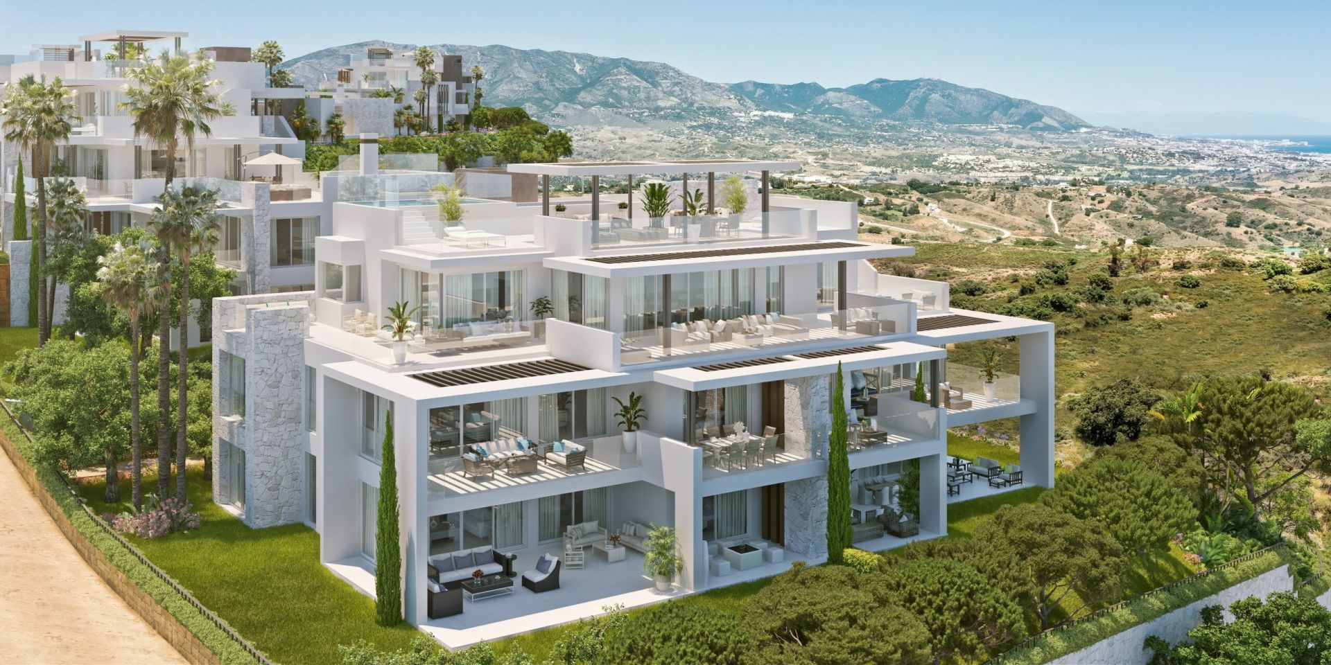 Large 3 bedroom apartment with panoramic views | Engel & Völkers Marbella
