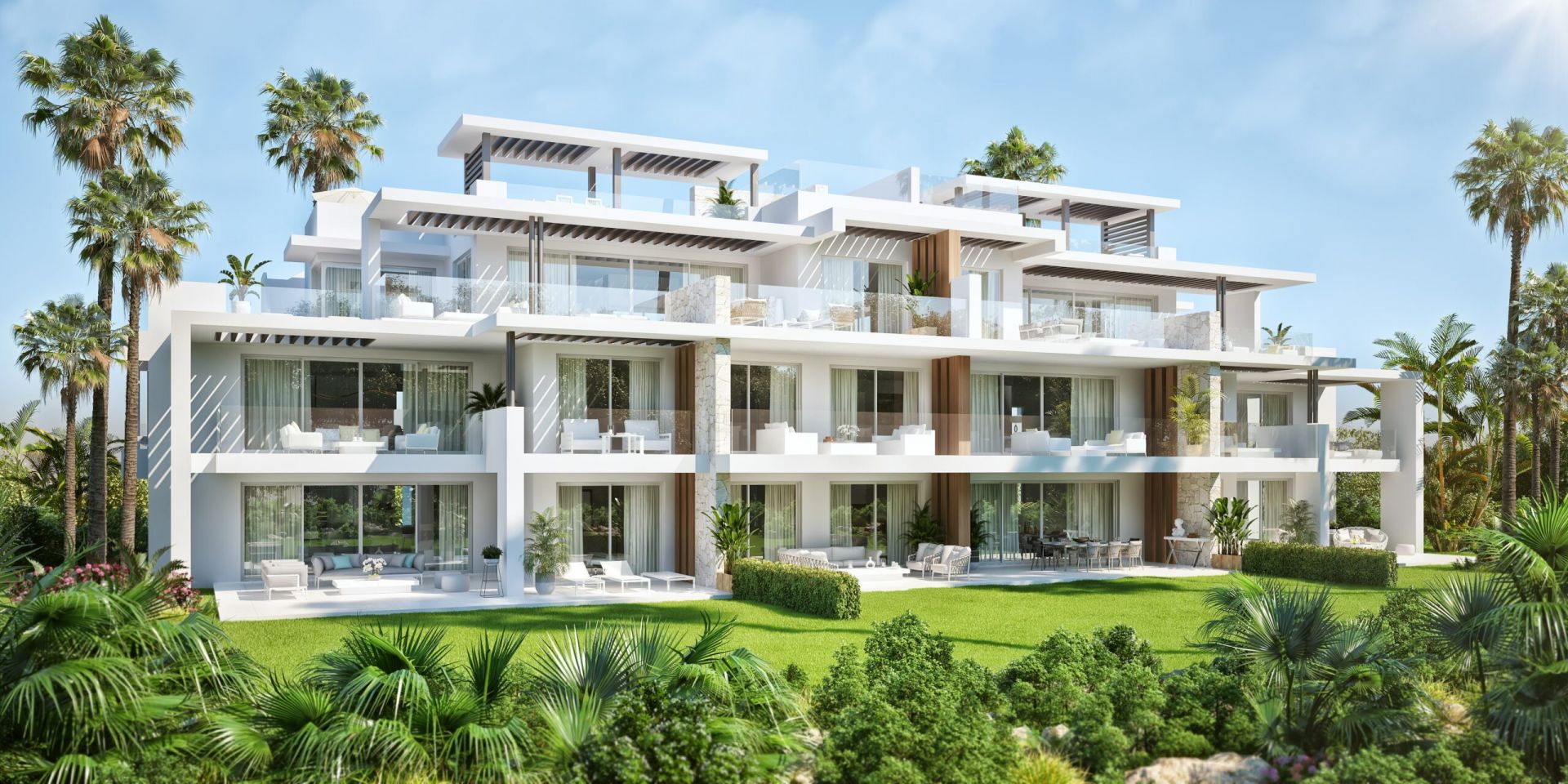 Large 2 bedroom apartment with panoramic views | Engel & Völkers Marbella