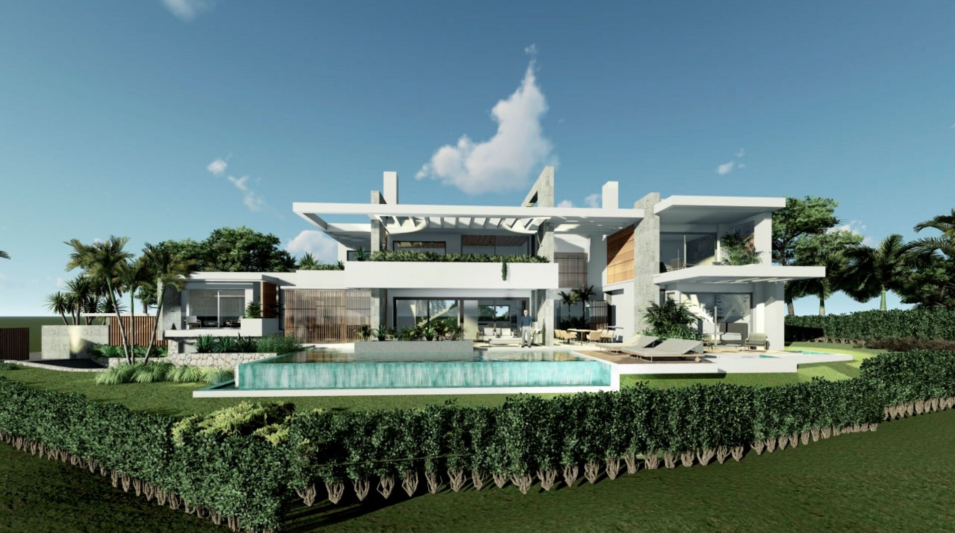 Residential plot with license for modern villa | Engel & Völkers Marbella