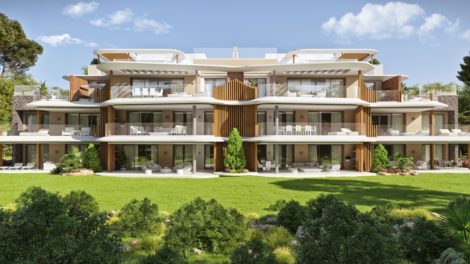 Fabulous setting for new modern apartment | Engel & Völkers Marbella