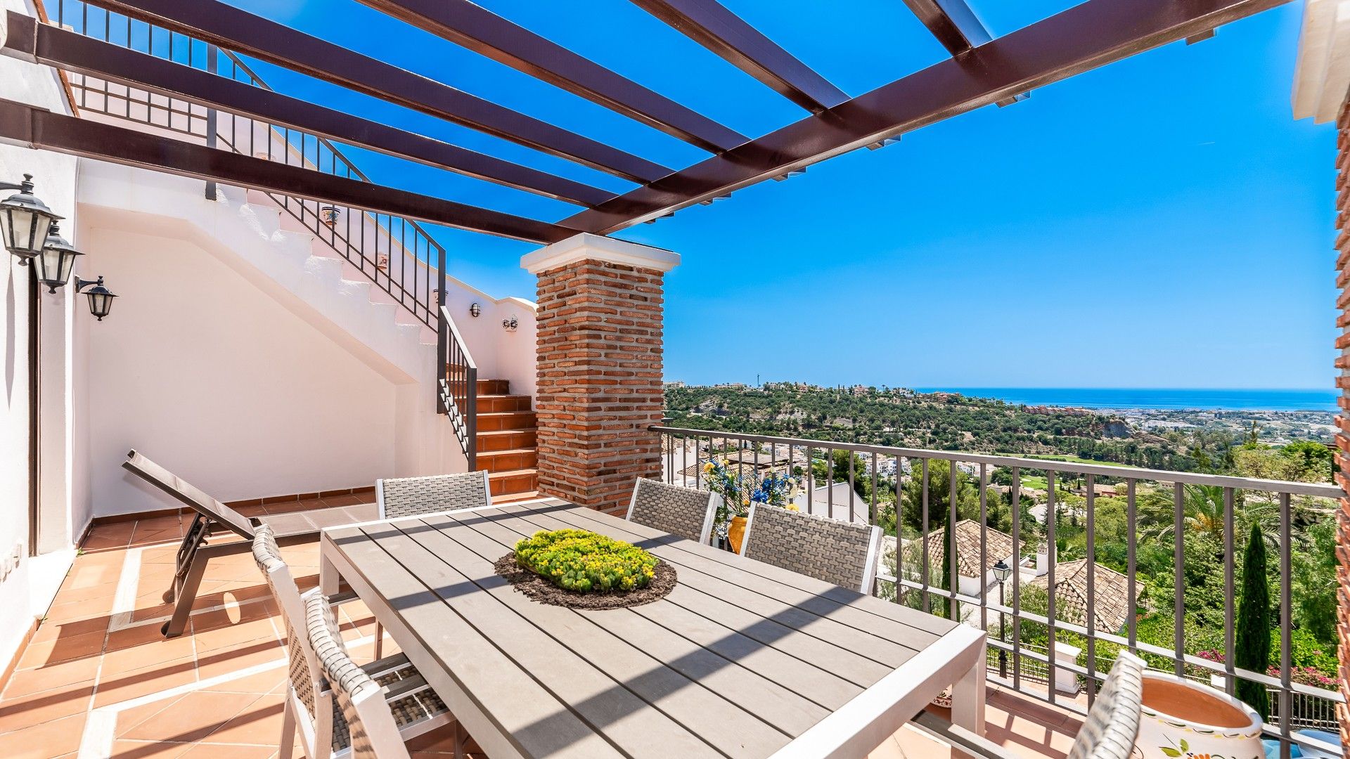 Penthouse with 360 views of the sea and golf | Engel & Völkers Marbella