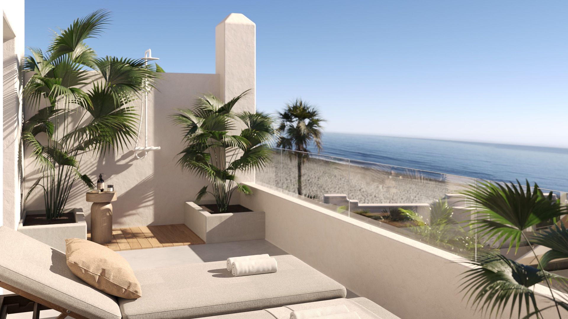 Newly renovated luxury beachfront townhouse | Engel & Völkers Marbella