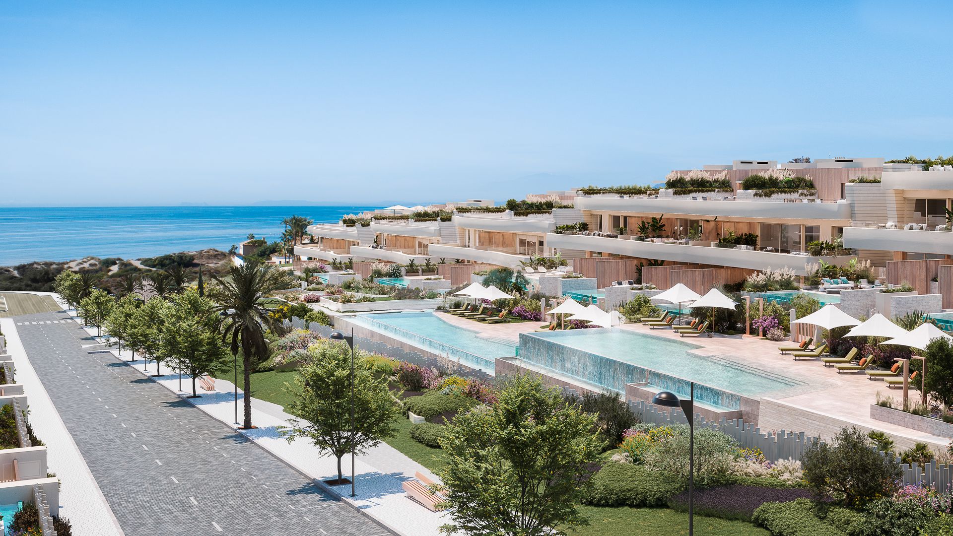 New front line beach resort unique apartment | Engel & Völkers Marbella