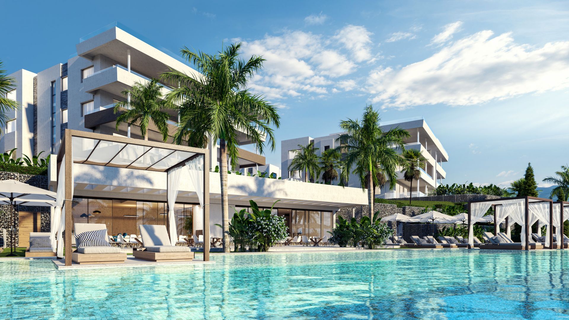 Beautiful new resort of apartments, semi-detached villas and two independent villas in Santa Clara Golf | Engel & Völkers Marbella