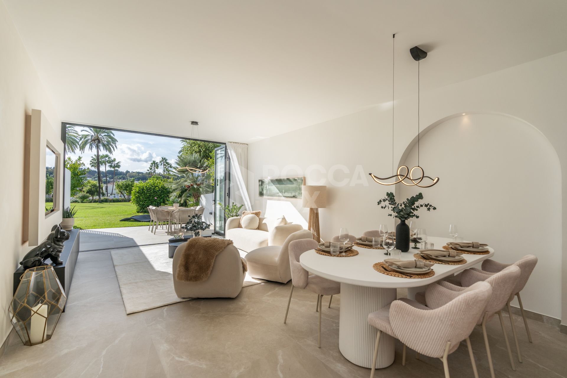 Casa Preciosa, a fully refurbished 4-bedroom, spacious townhouse in The Golf Valley of Nueva Andalucia, Marbella