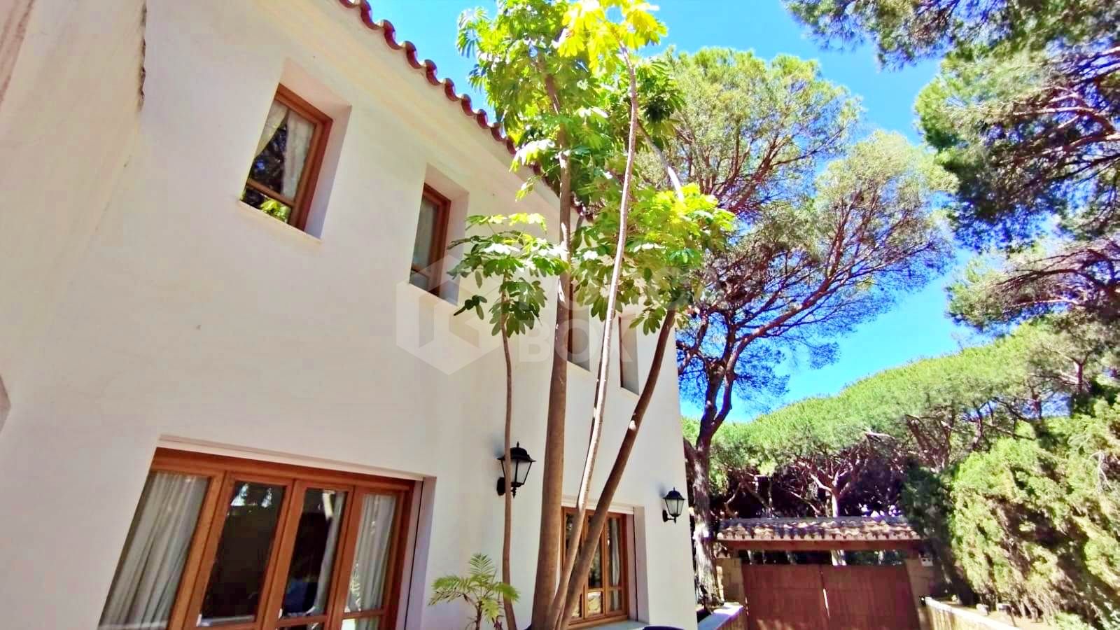 Grand Beachside Villa for renovation in Marbella East