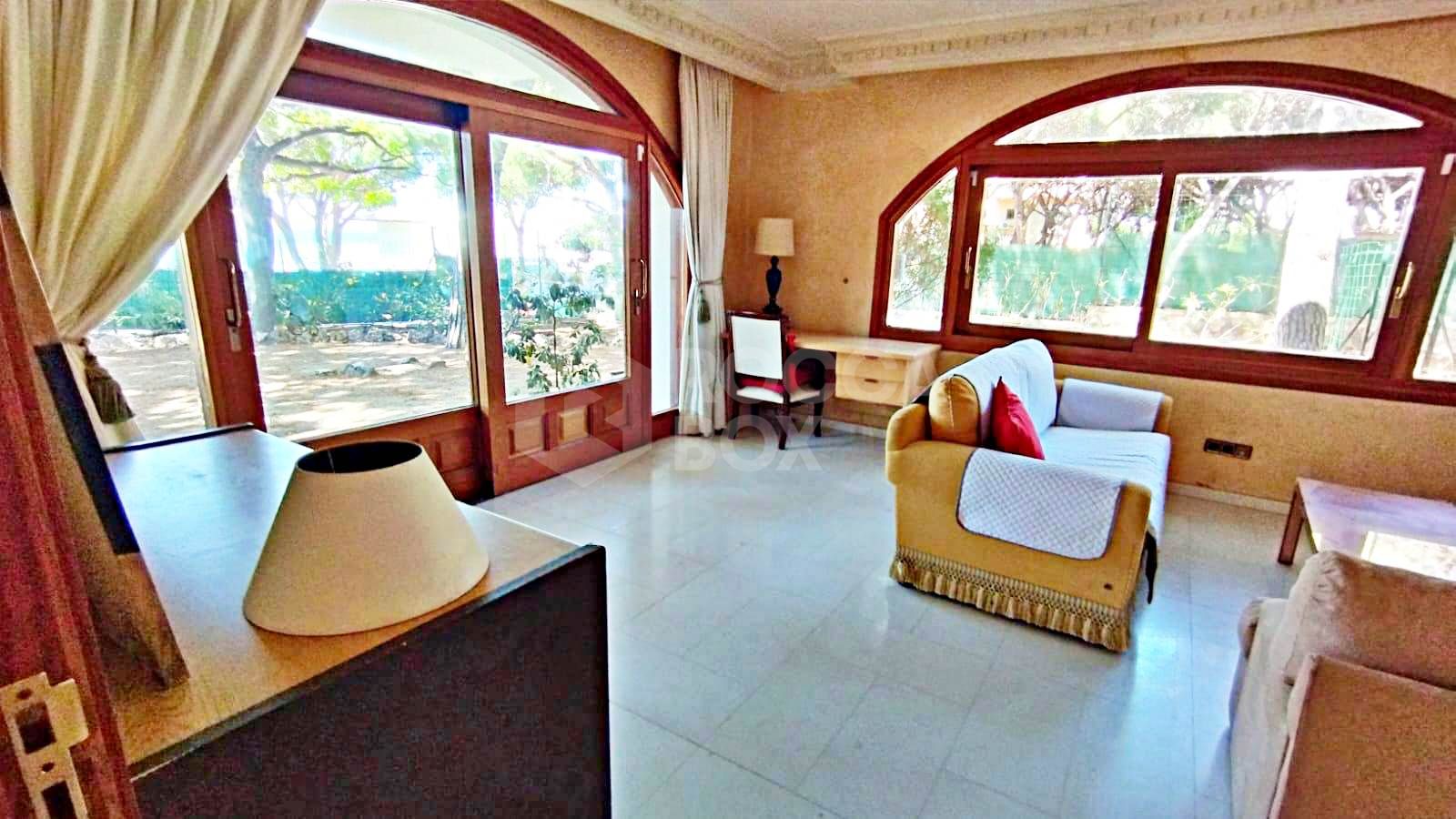 Grand Beachside Villa for renovation in Marbella East