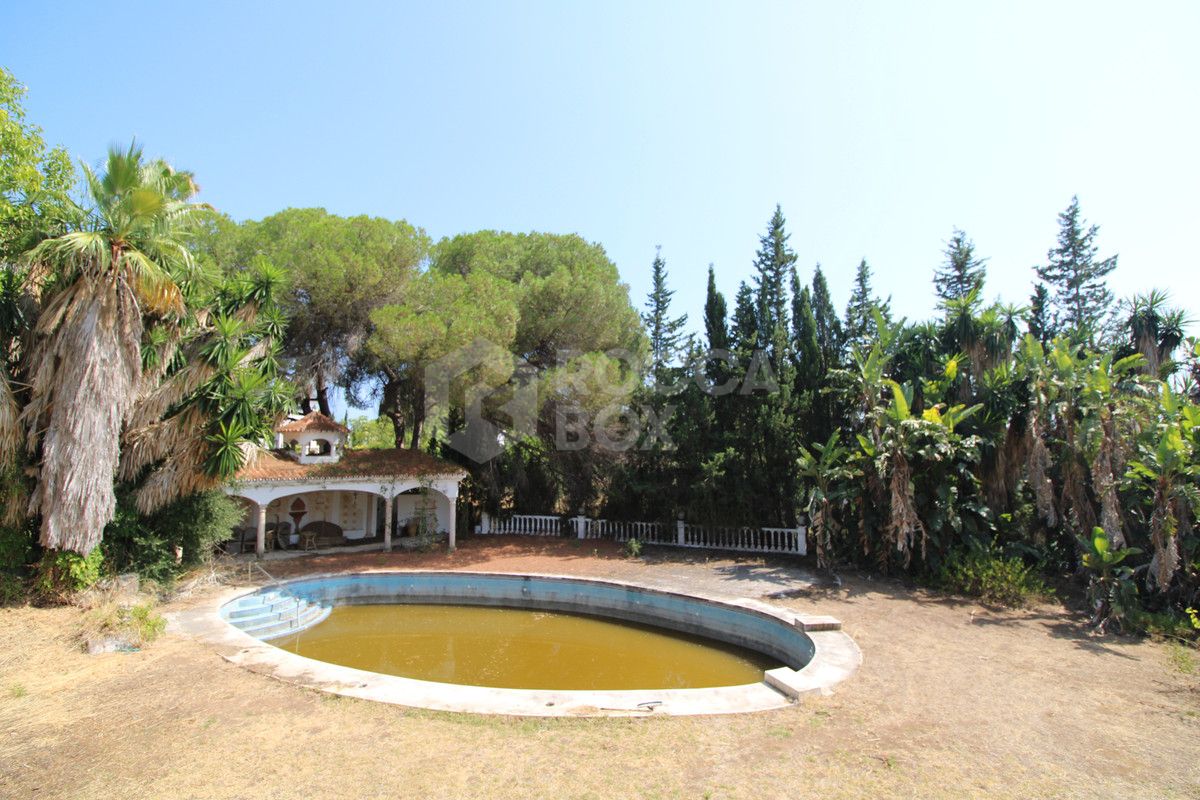 Grand plot on Marbella's Golden Mile set for renovation.
