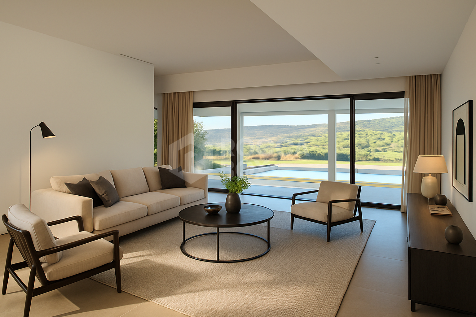 Contemporary Frontline Golf Villa with Lake Views – Sotogrande Alto