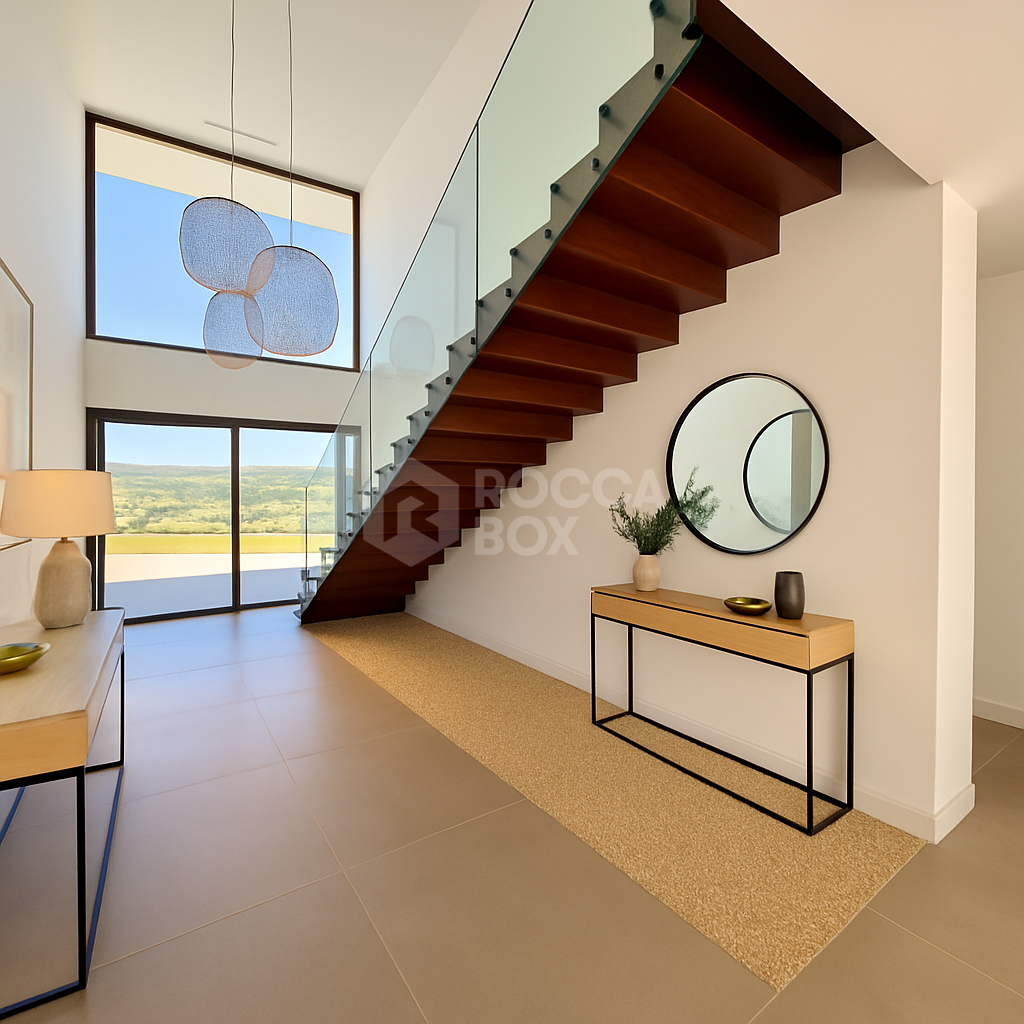 Contemporary Frontline Golf Villa with Lake Views – Sotogrande Alto