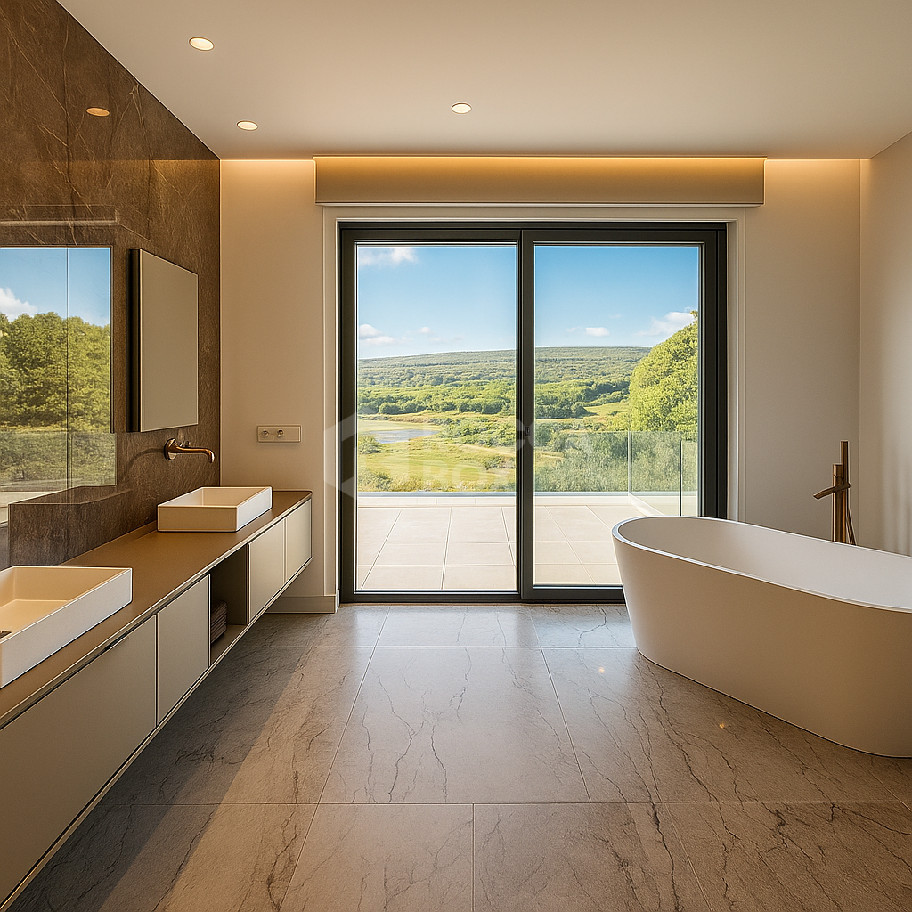 Contemporary Frontline Golf Villa with Lake Views – Sotogrande Alto