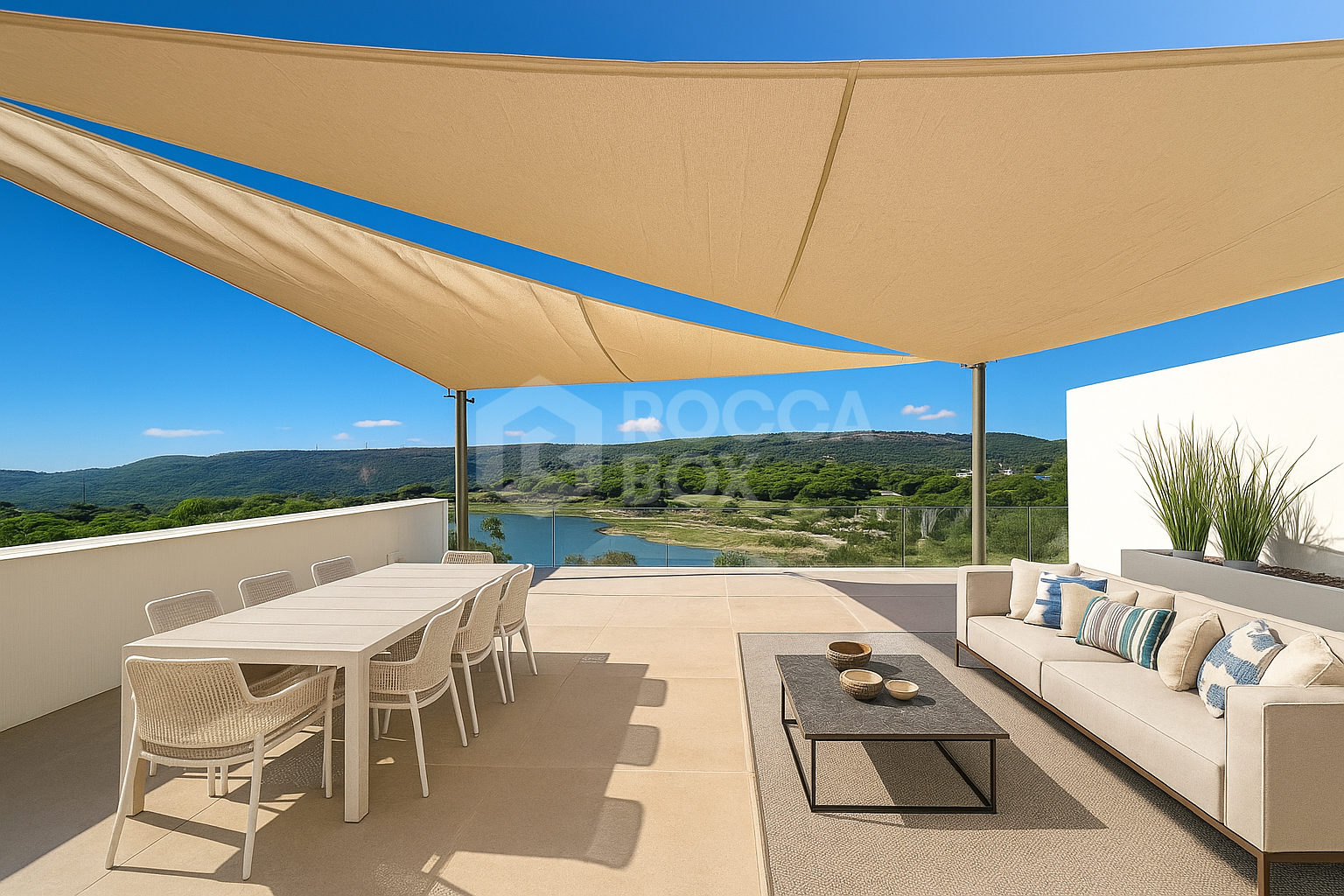 Contemporary Frontline Golf Villa with Lake Views – Sotogrande Alto