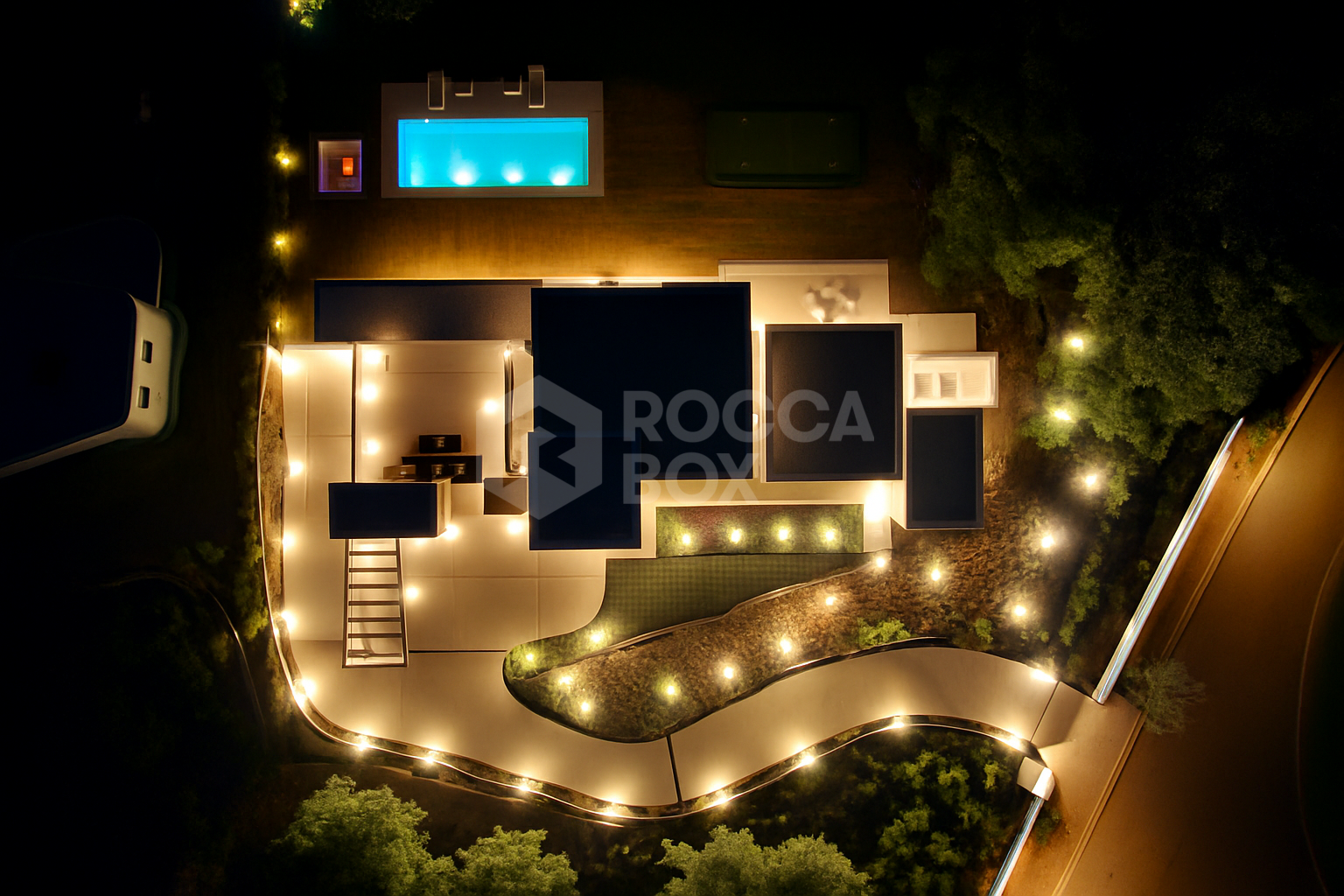 Contemporary Frontline Golf Villa with Lake Views – Sotogrande Alto