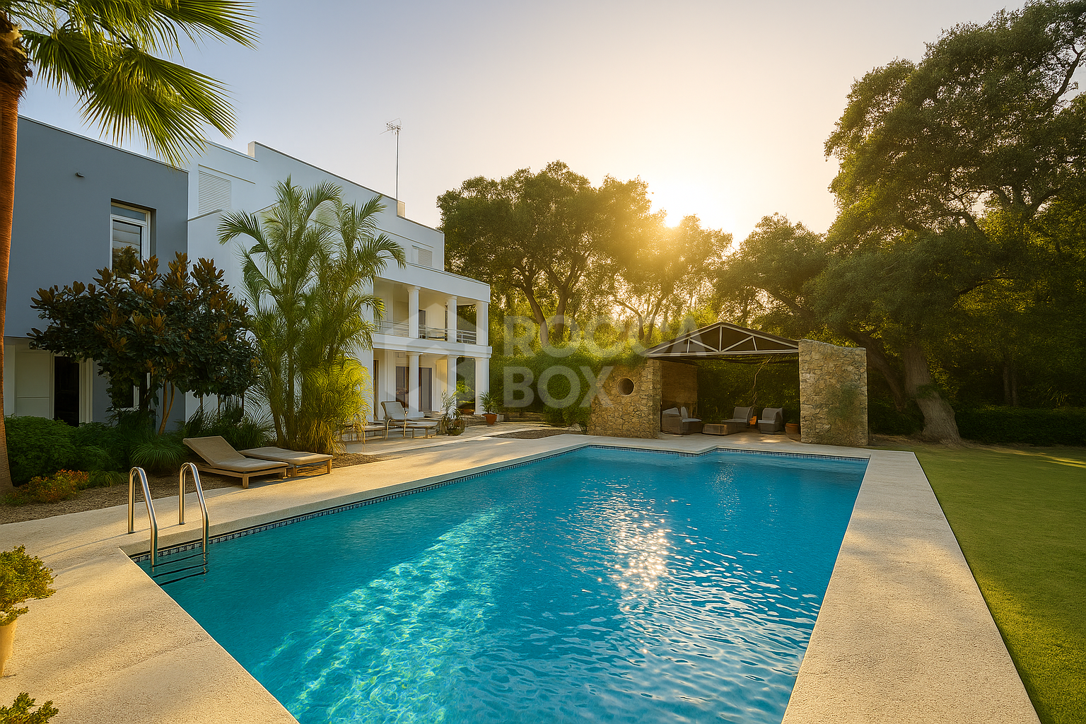 Elegant Villa with Private Garden and Pool in Sotogrande Alto Central