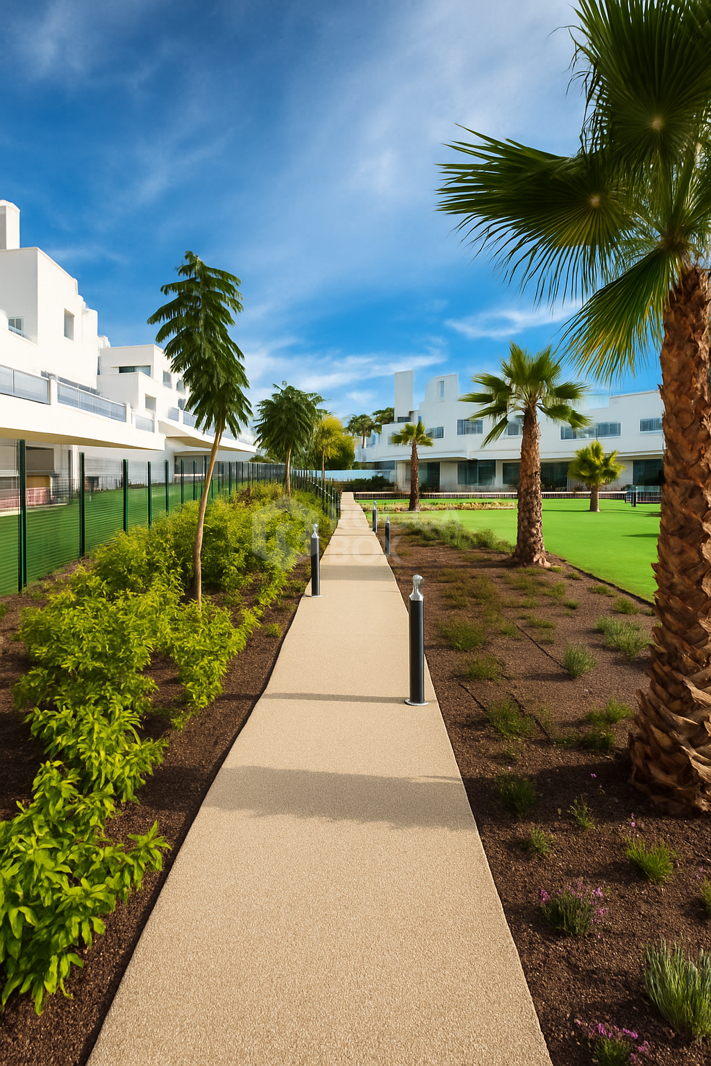 Modern 2-bedroom apartment in the sought-after Aquagardens development on the New Golden Mile