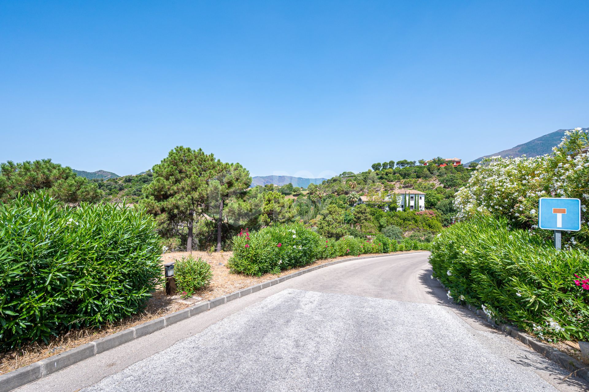 Southwest facing plot in La Zagaleta with a spectacular villa project