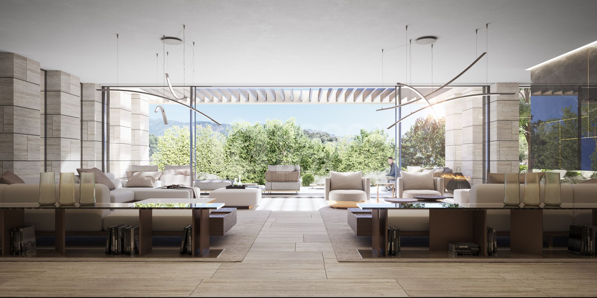 Southwest facing plot in La Zagaleta with a spectacular villa project