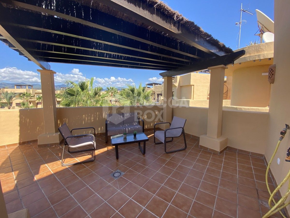 Beautiful penthouse with panoramic views, located 100 meters from the sandy beaches of Costalita!