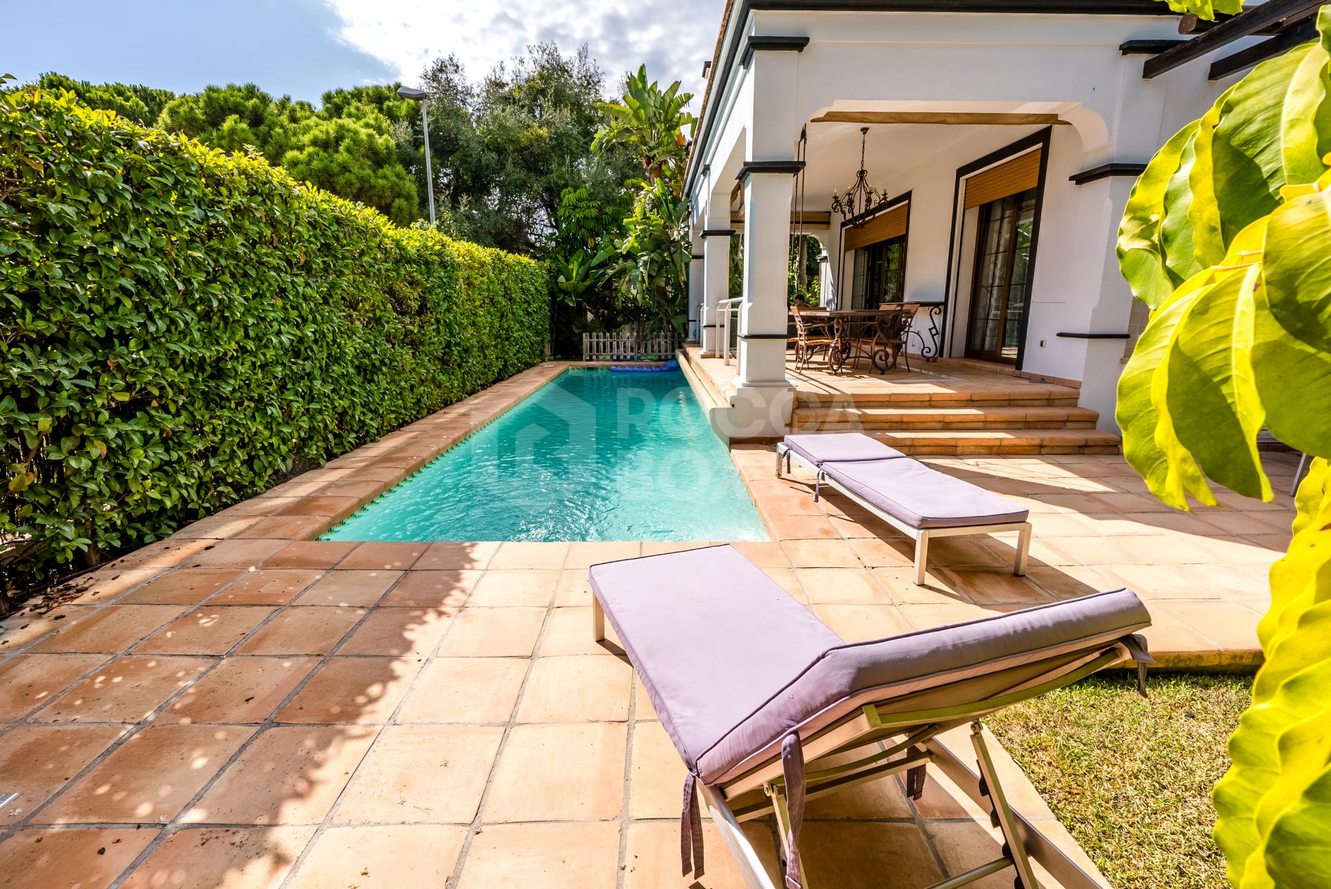 Spanish villa in Huerta Belon, in a quiet street in the center of Marbella!