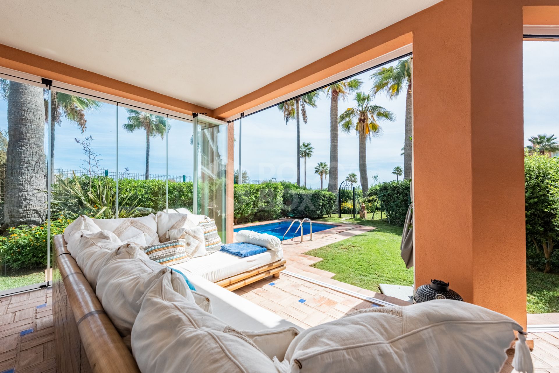 Unique Frontline Beach Villa in La Perla de la Bahía, Casares