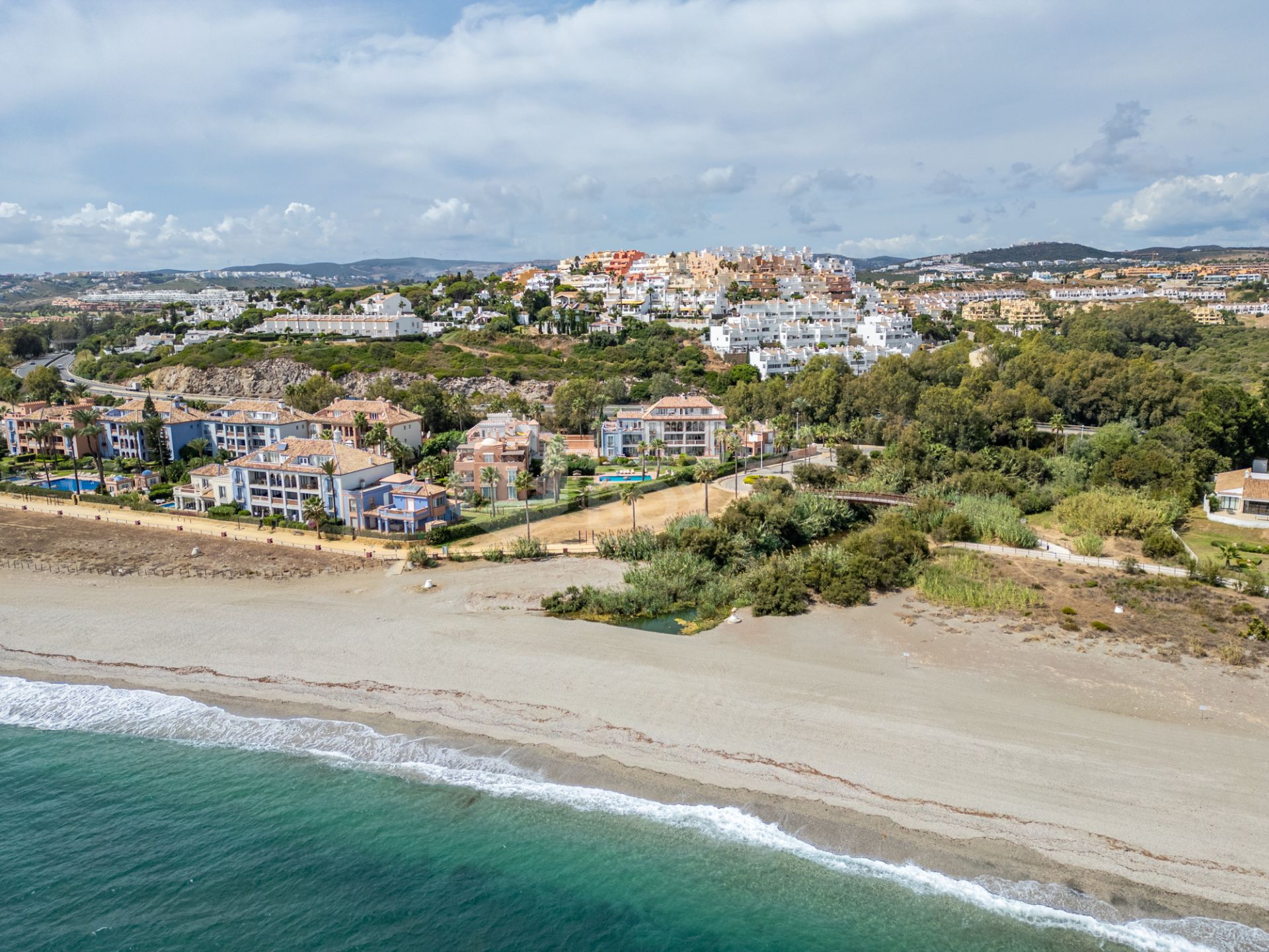 Unique Frontline Beach Villa in La Perla de la Bahía, Casares