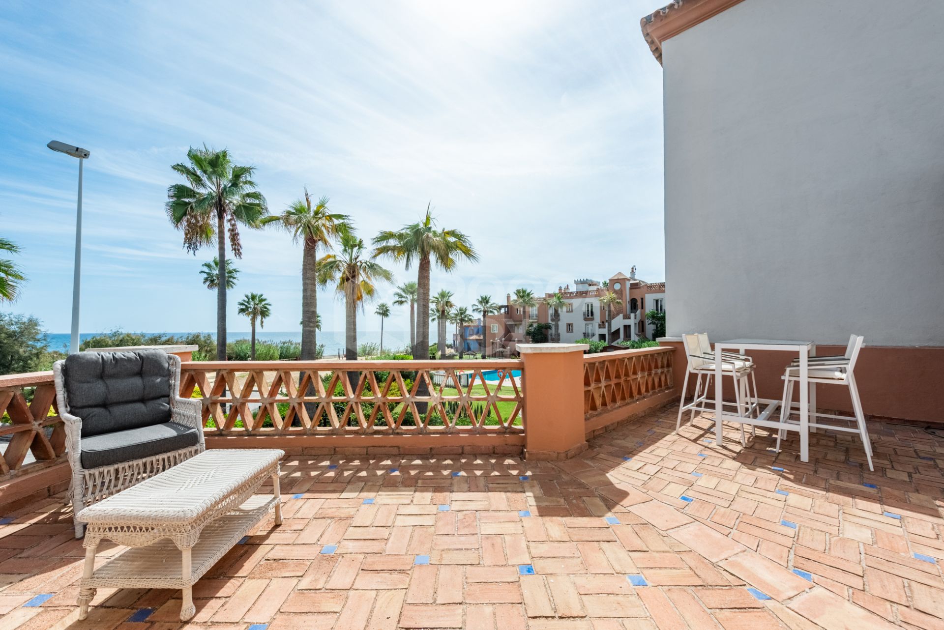 Unique Frontline Beach Villa in La Perla de la Bahía, Casares