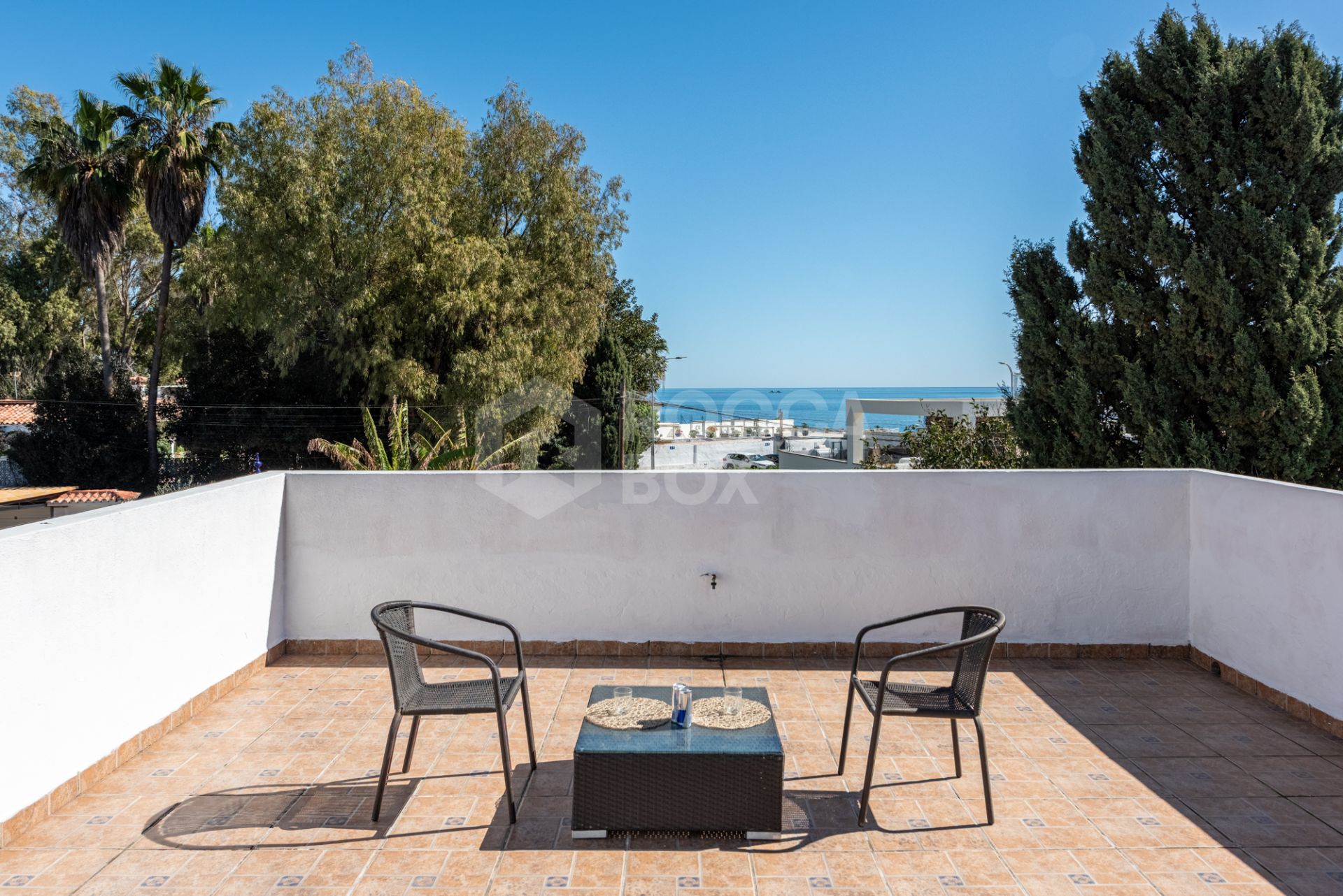 Charming Spanish Villa with Sea Views Just 100m from the Beach – Prime Linda Vista Baja Location Near San Pedro