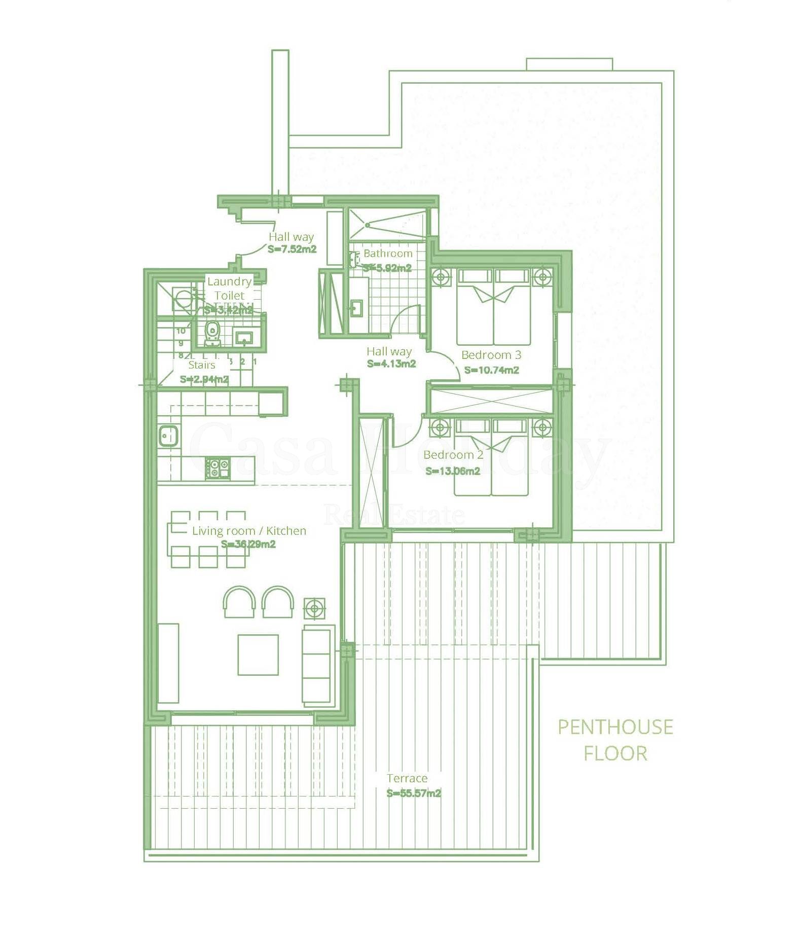 Ático en Cortijo del Golf, Estepona