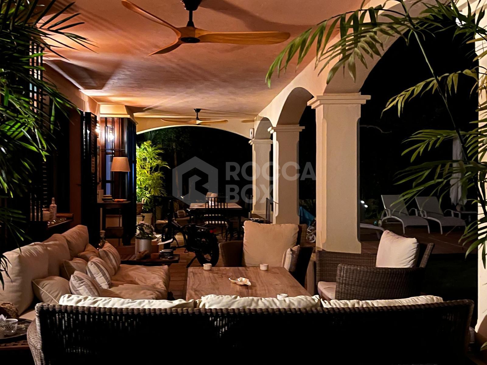 Villa with private pool on the golf course front line – Isla de Guadalmina, Guadalmina Alta