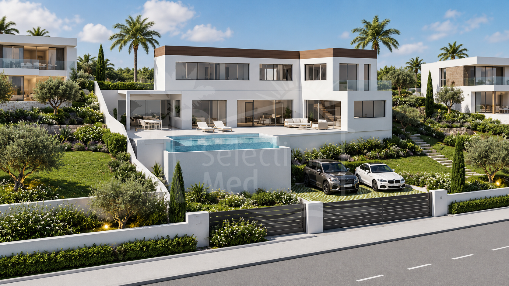 Luxury New-Build Villa with Sea and Mijas Pueblo Views – Mijas Golf | Completion December 2027