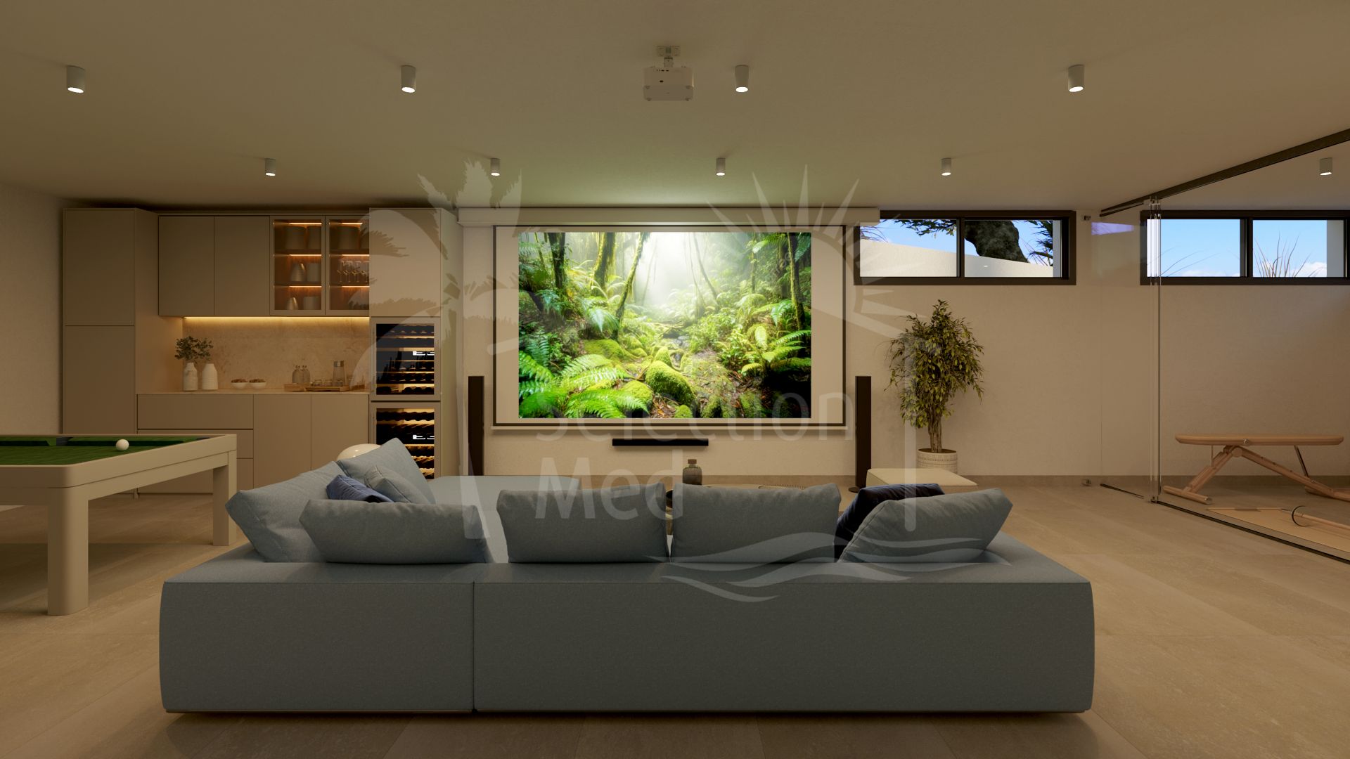 Villa con vistas panorámicas en Valle Romano, Estepona Oeste