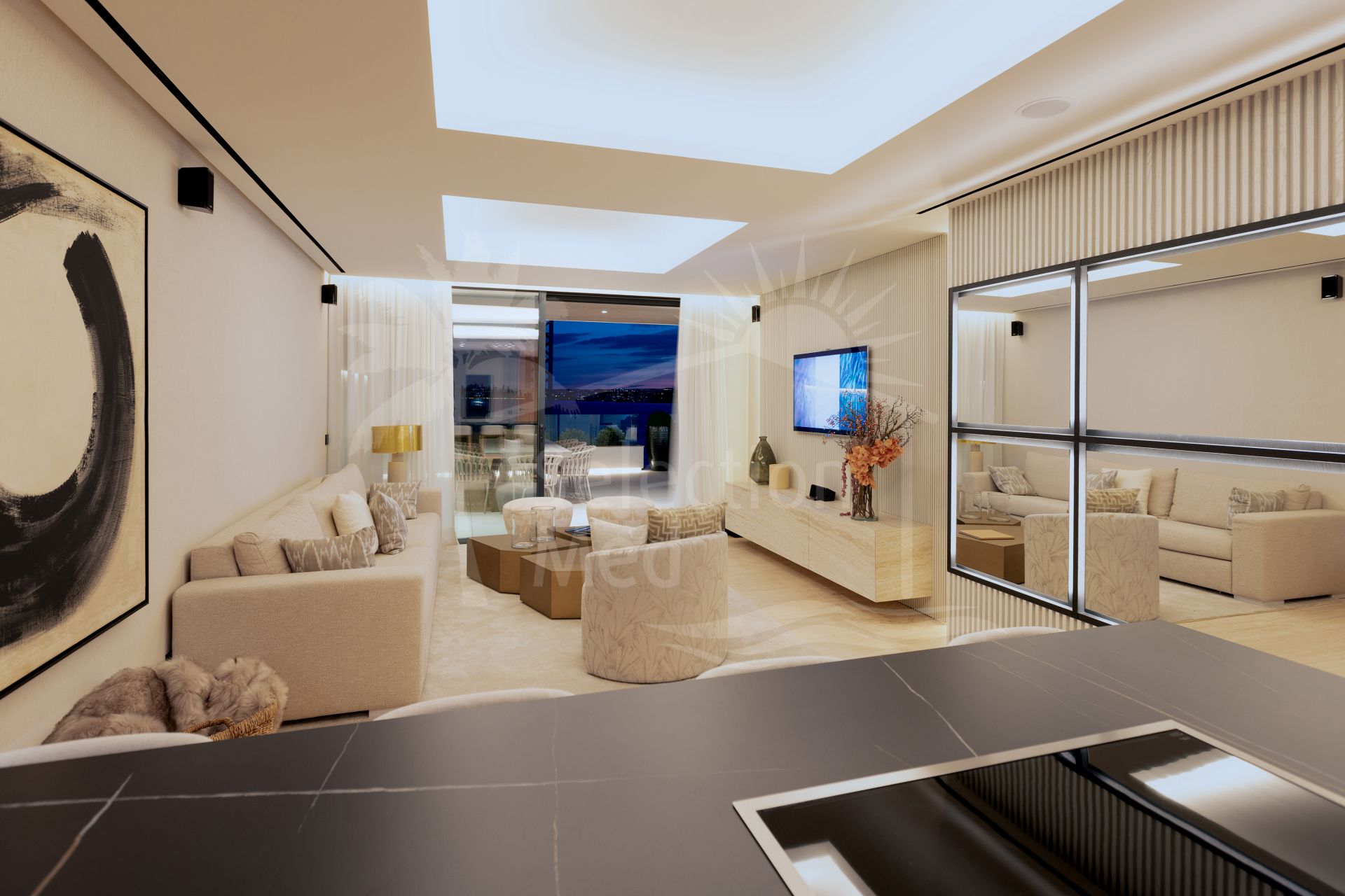 Apartamento con vistas al mar en Estepona, Málaga
