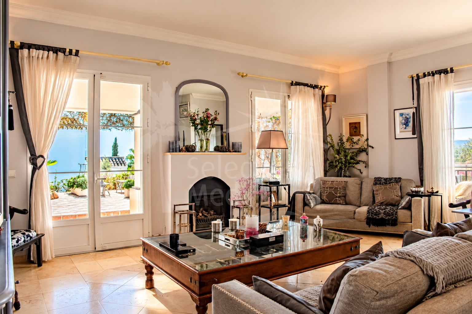 Villa con vistas panorámicas al mar, lago y Gibraltar – A 10 minutos de Marbella