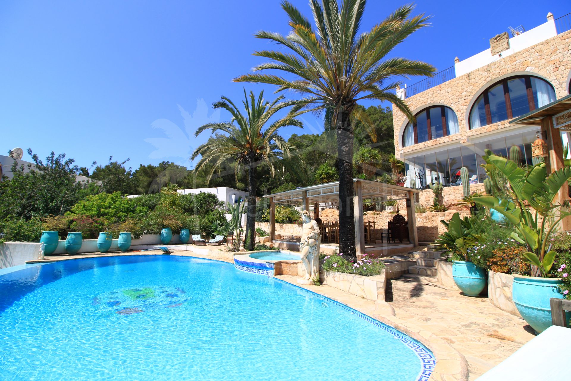 Exclusive villa with panoramic sea views in Santa Eulalia