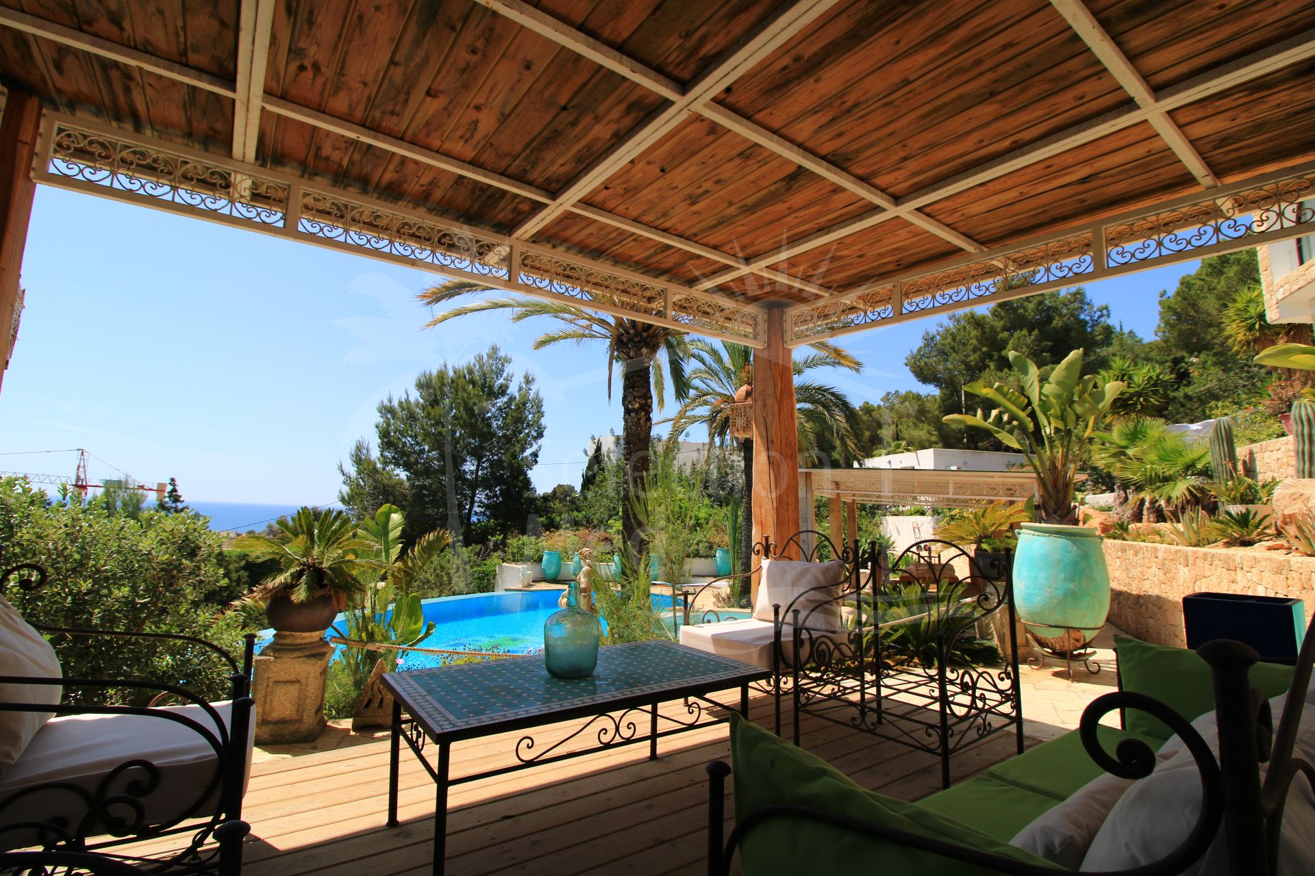 Exclusive villa with panoramic sea views in Santa Eulalia
